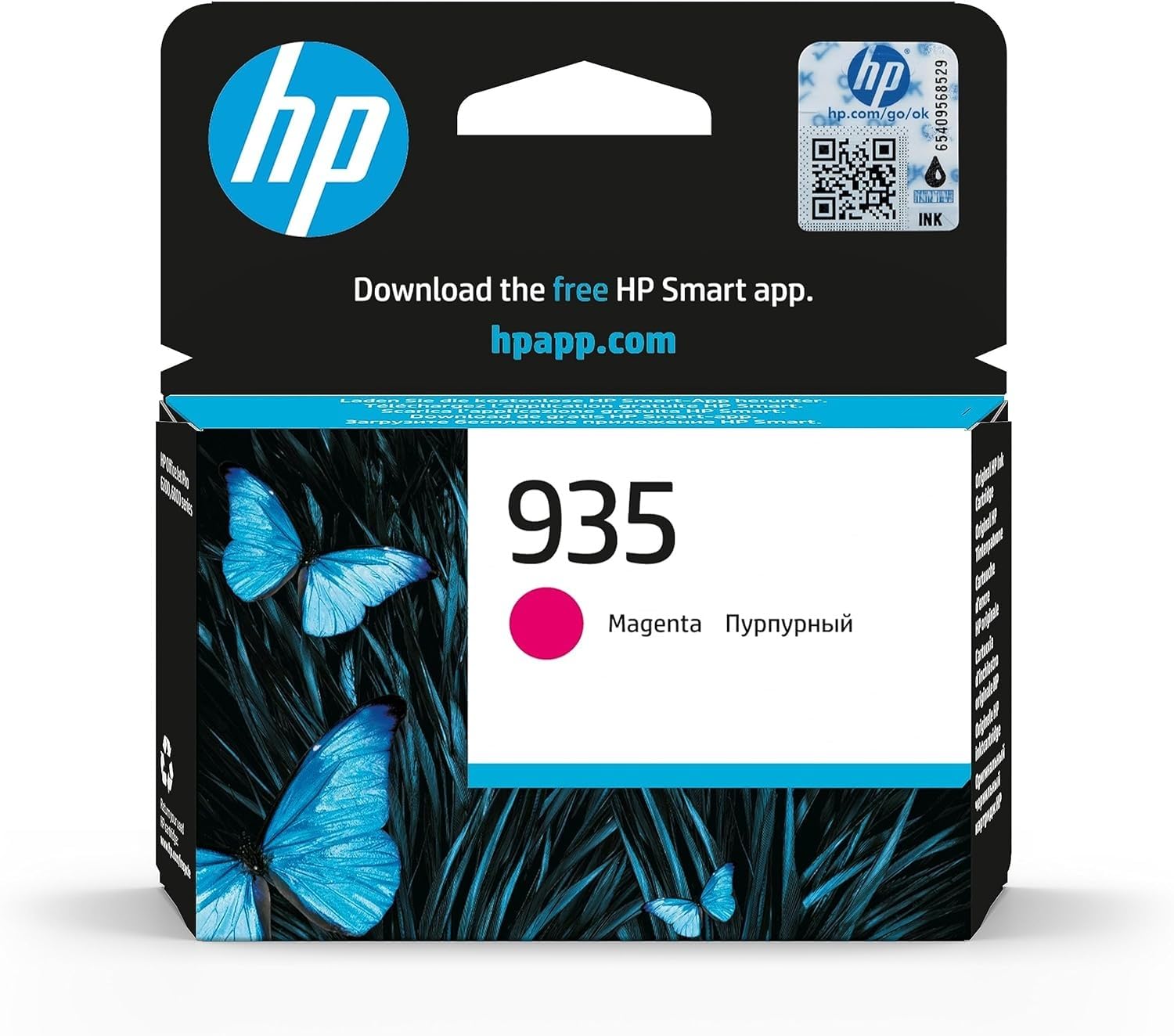 hp-935-c2p21ae-cartuccia-inchiostro-originale-magenta-da-400-pagine image 1