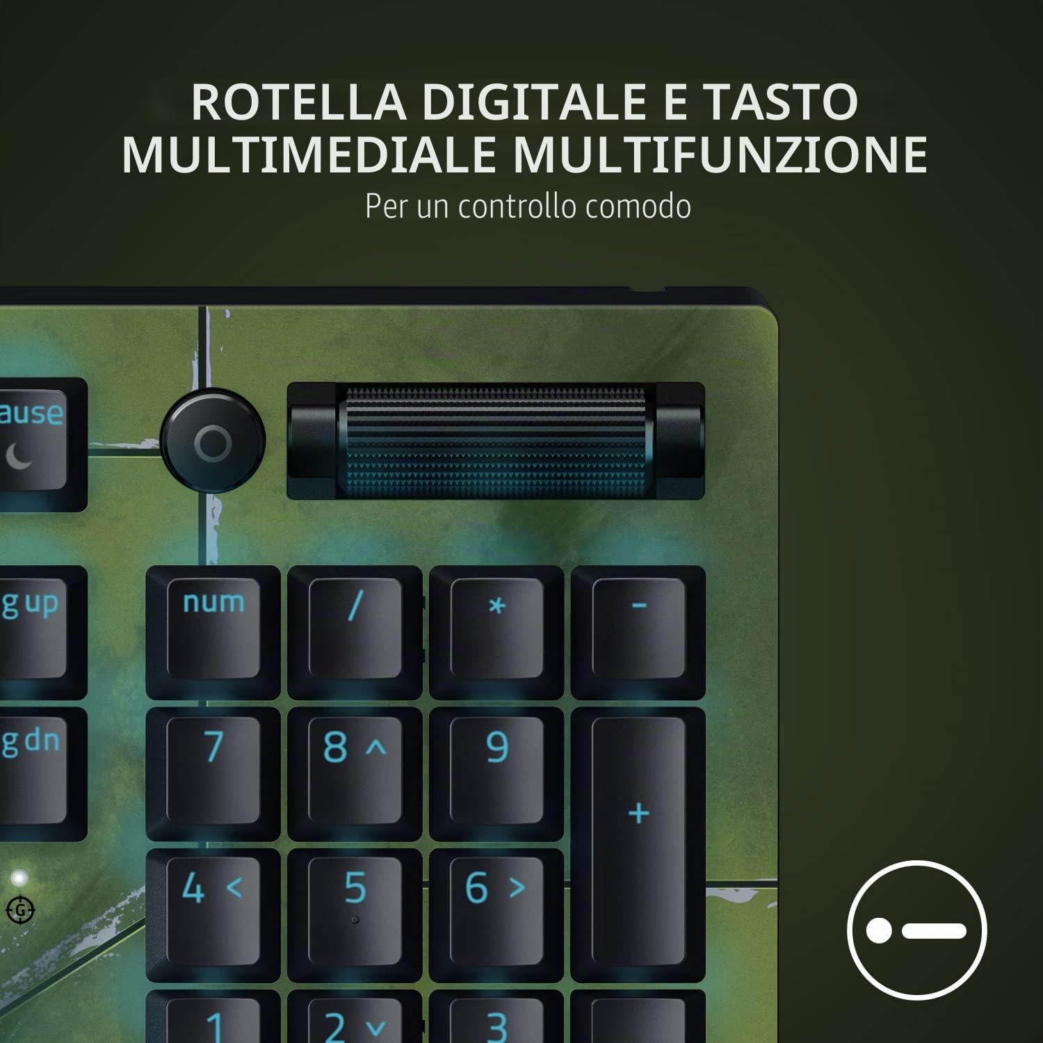 razer-blackwidow-v3-tastiera-gaming-meccanica-con-switch-razer-green-clicky-keyc image 5