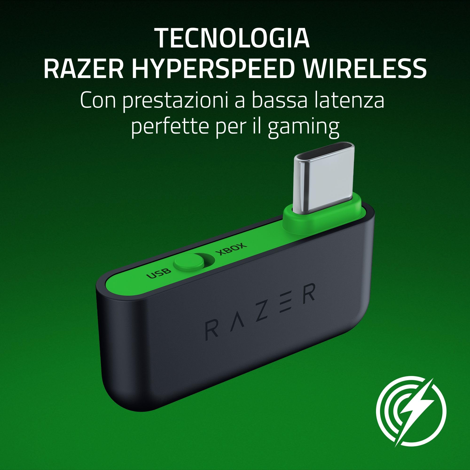 razer-kaira-hyperspeed-cuffie-gaming-wireless-per-xbox-hyperspeed-2-4-ghz-driver image 2