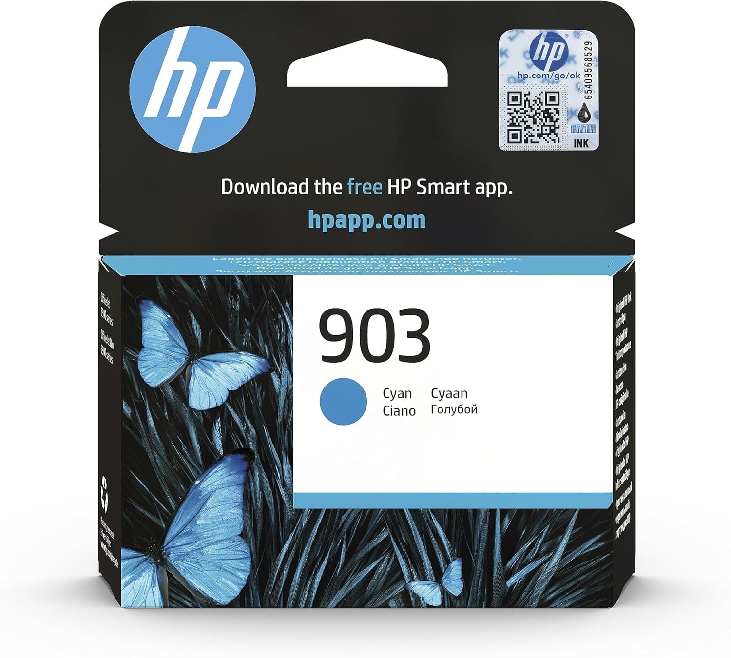 hp-903-ciano-t6l87ae-cartuccia-originale-da-315-pagine-per-officejet-6950-office image 1