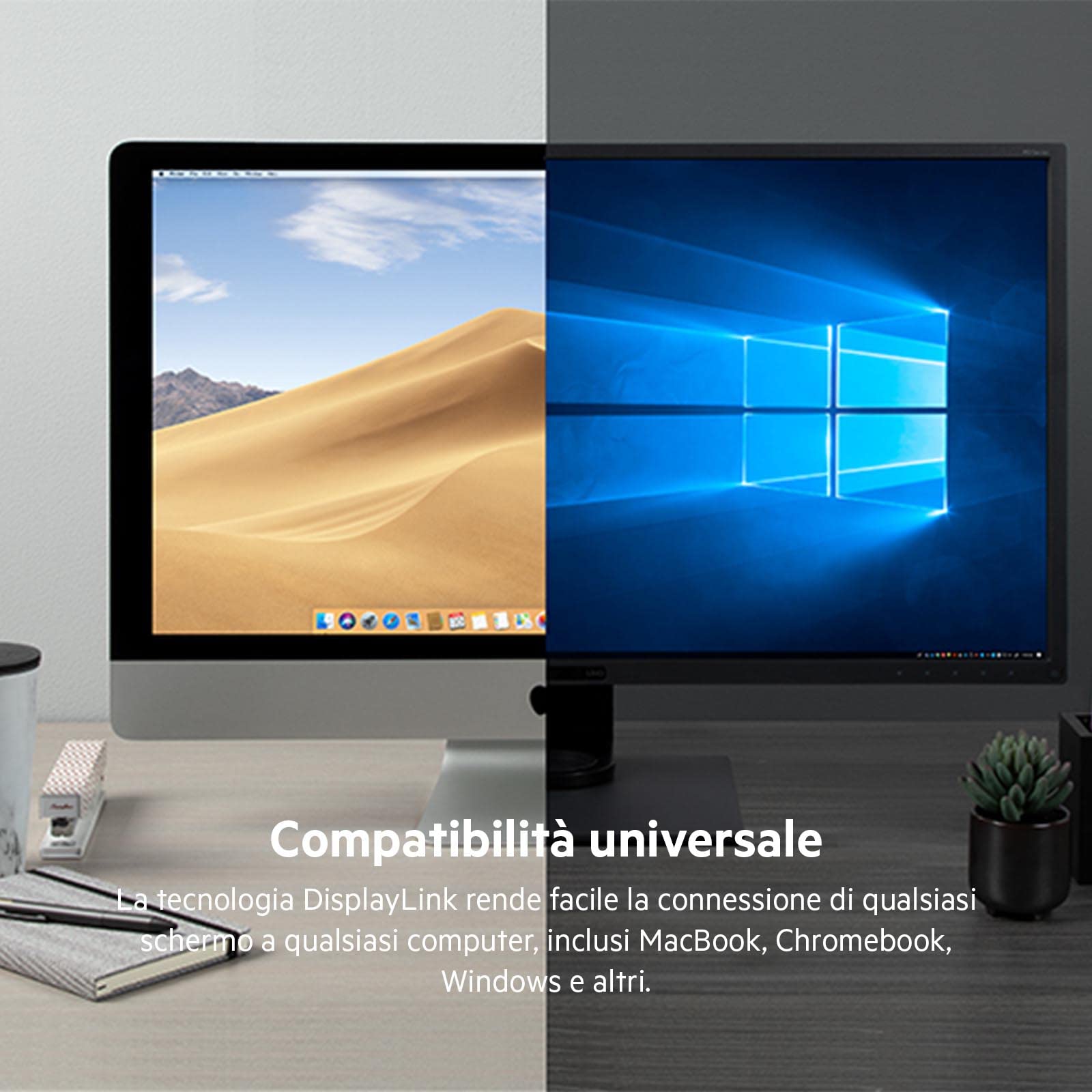 belkin-docking-station-displaylink-hub-usb-c-con-3-hdmi-2-displayport-4k-85-w-po image 3