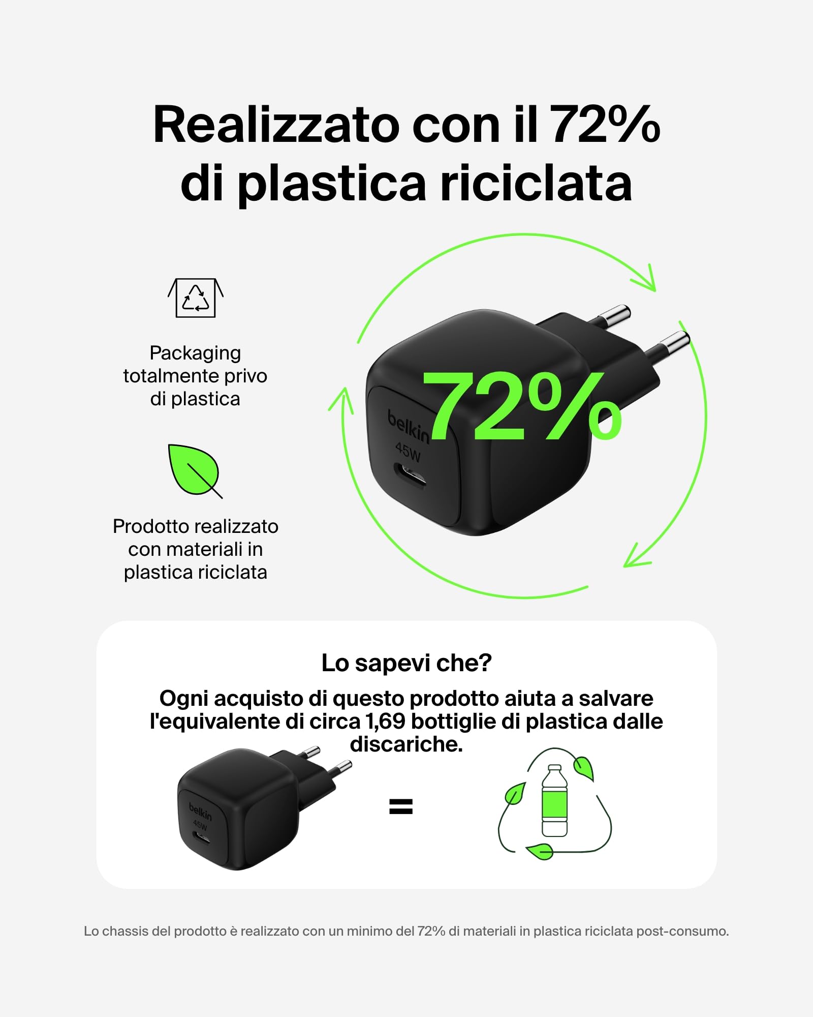 belkin-caricatore-da-parete-compatto-45w-usb-c-pd-3-1-con-cavo-usb-c-ricarica-ra image 7