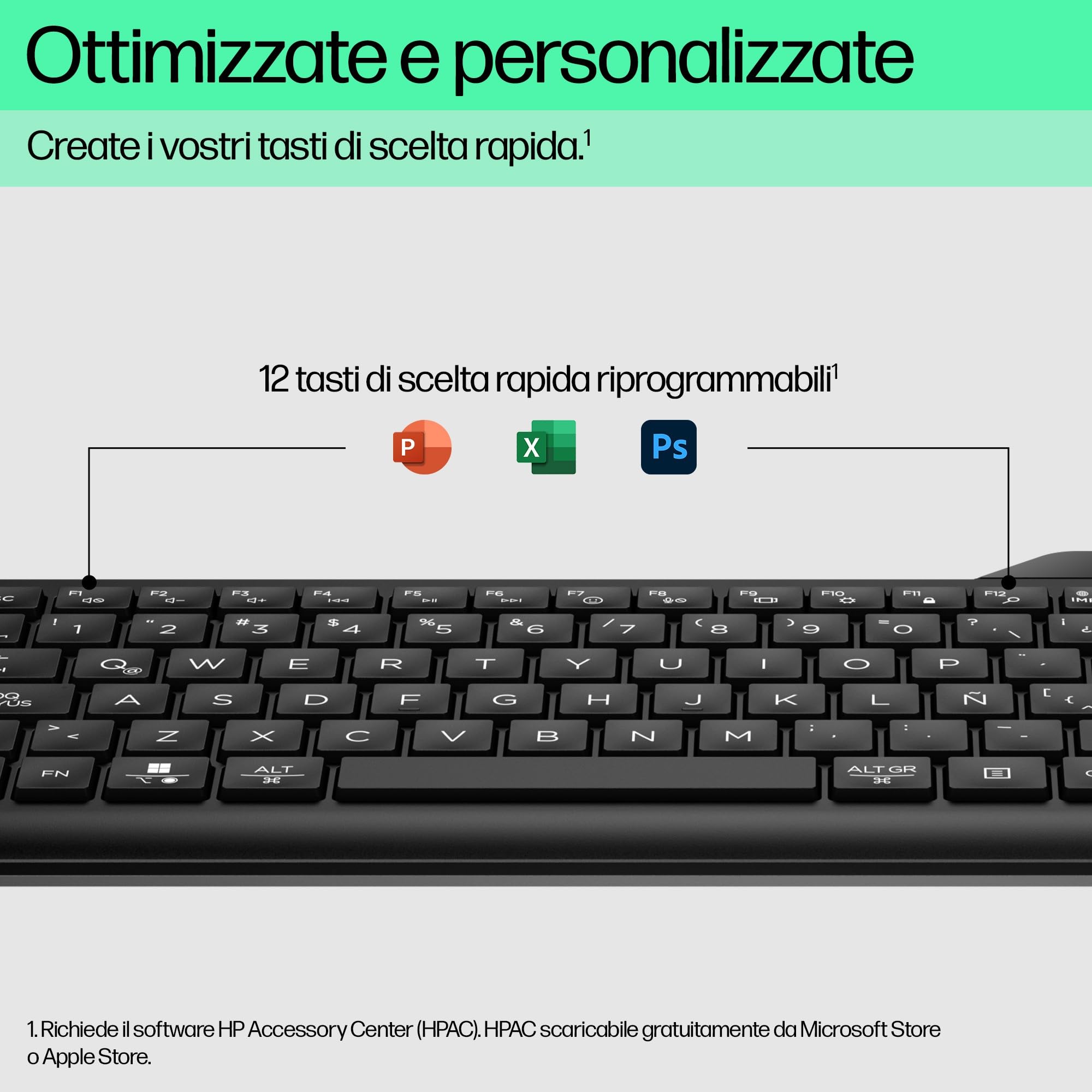 hp-460-tastiera-wireless-e-bluetooth-5-3-multi-dispositivo-con-12-tasti-programm image 5