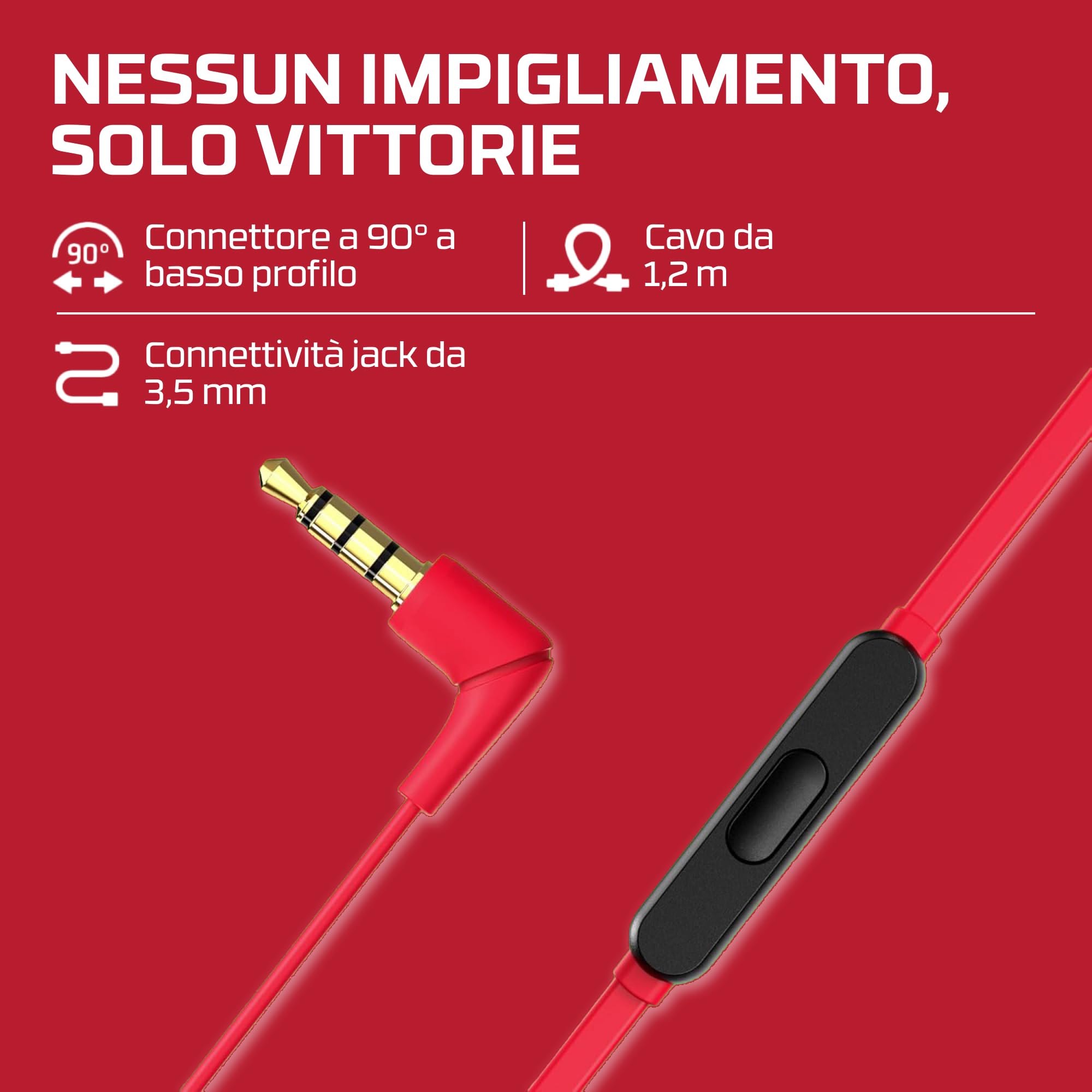 hyperx-cloud-earbuds-ii-auricolari-gaming-in-ear-con-microfono-4-misure-gommini- image 4