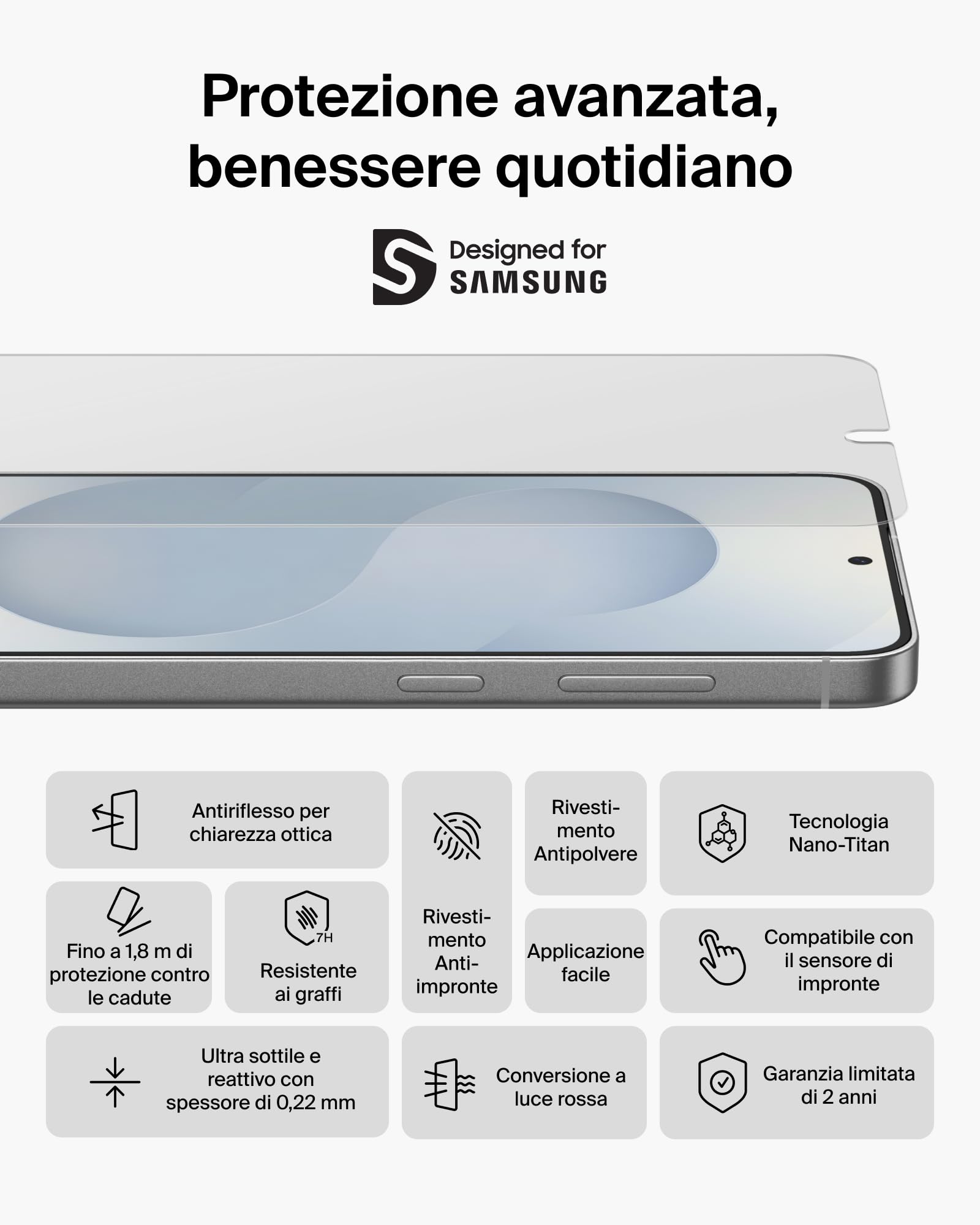 belkin-screenforce-titan-ecoguard-pellicola-protettiva-a-luce-rossa-per-samsung- image 2