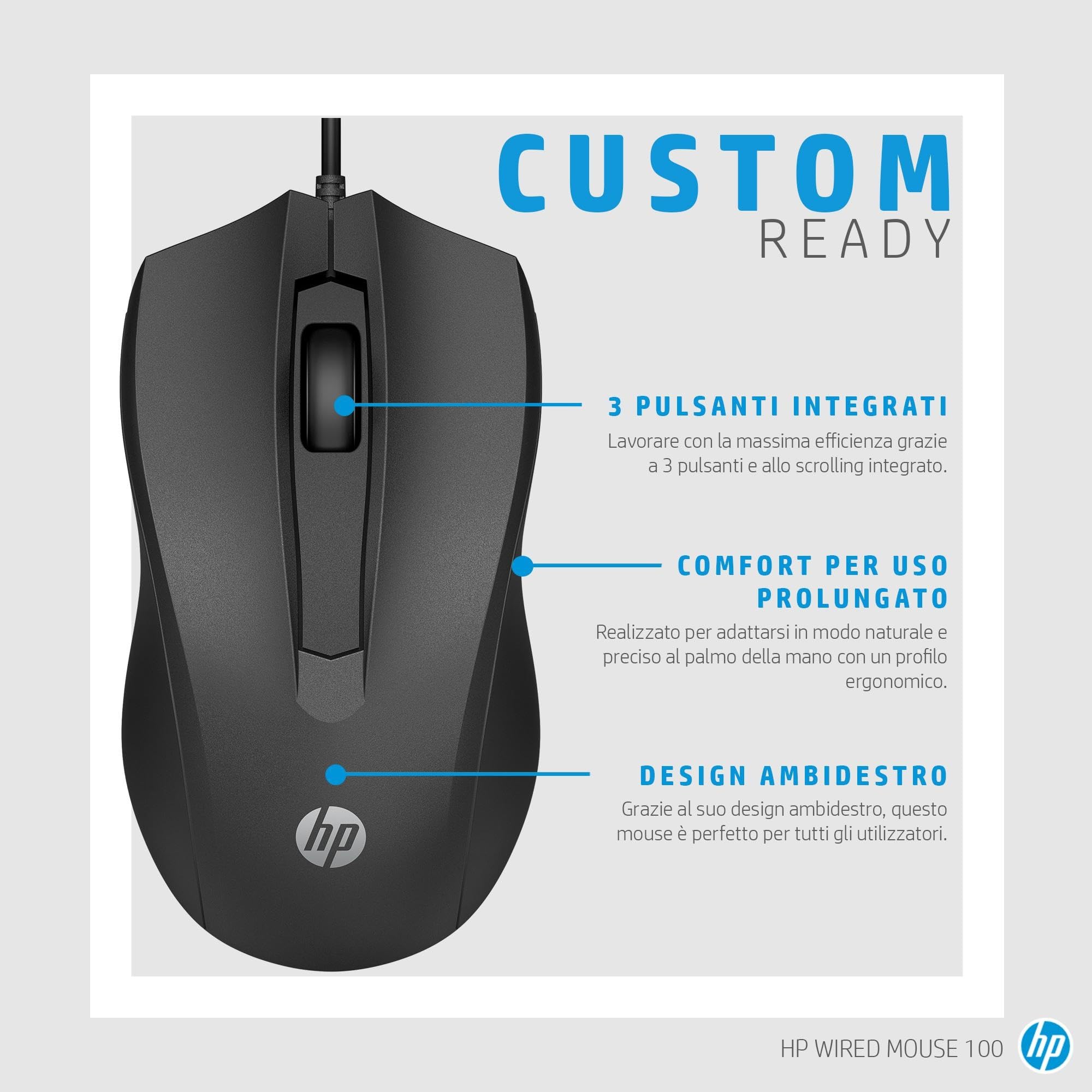 hp-100-mouse-cablato-usb-a-sensore-ottico-1600-dpi-3-pulsanti-design-ergonomico- image 4
