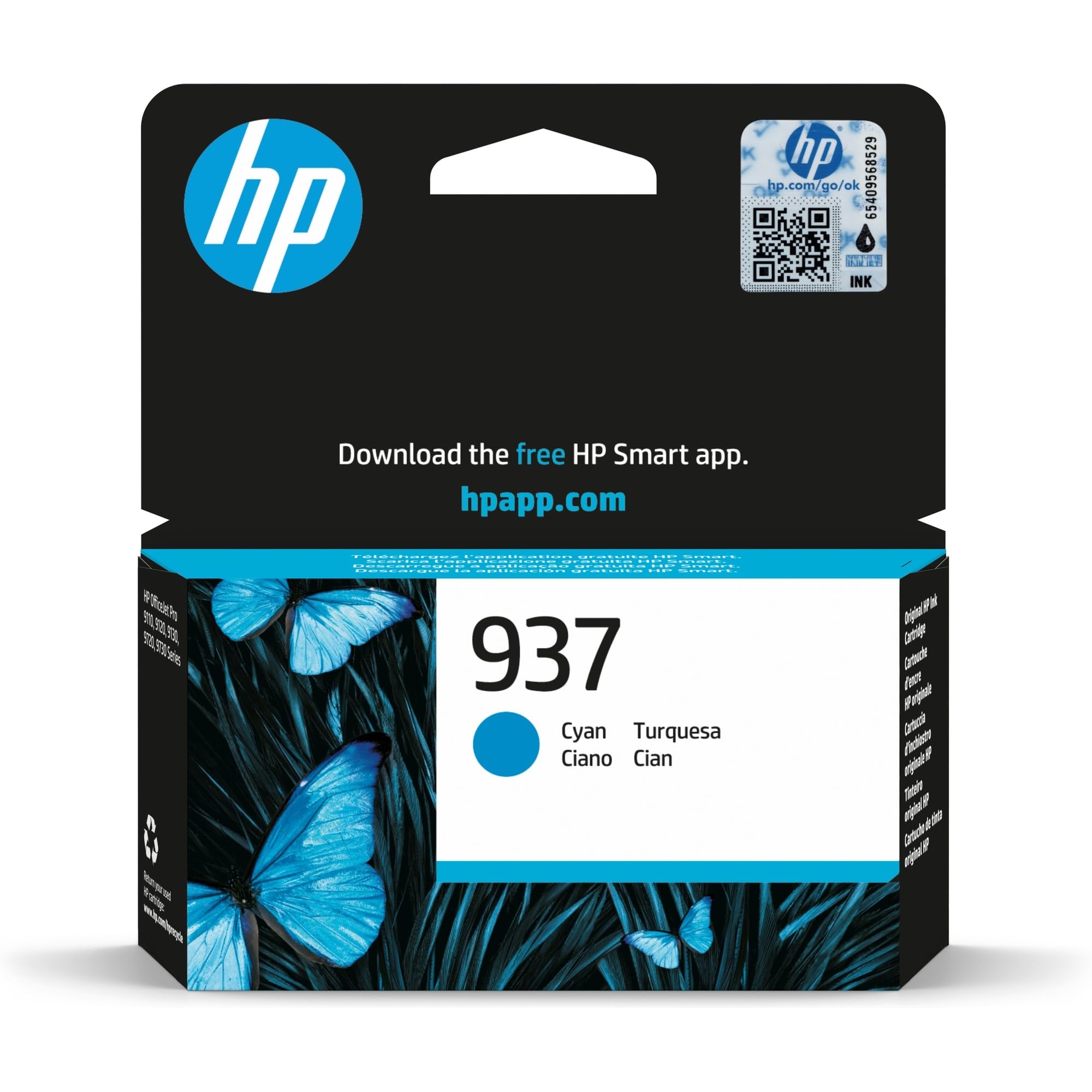 hp-937-ciano-4s6w2ne-cartuccia-d-inchiostro-originale-hp-da-800-pagine-per-stamp image 1