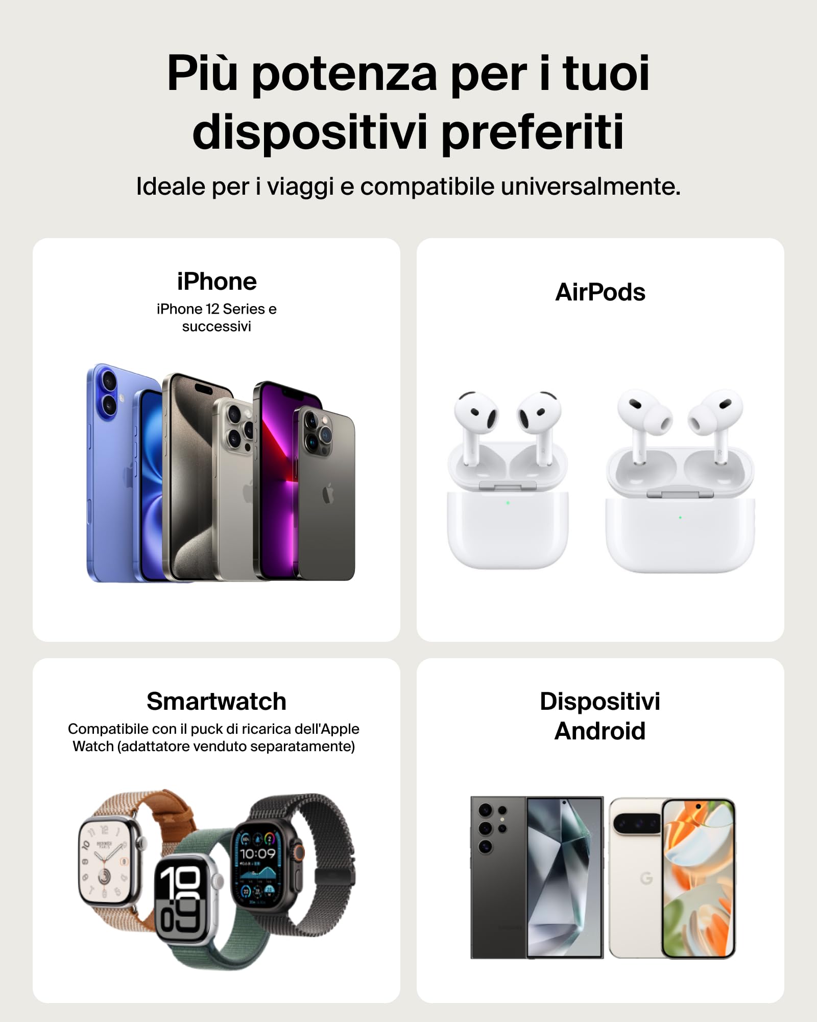 belkin-boostcharge-power-bank-magnetico-5000-mah-qi2-15w-caricatore-wireless-con image 4