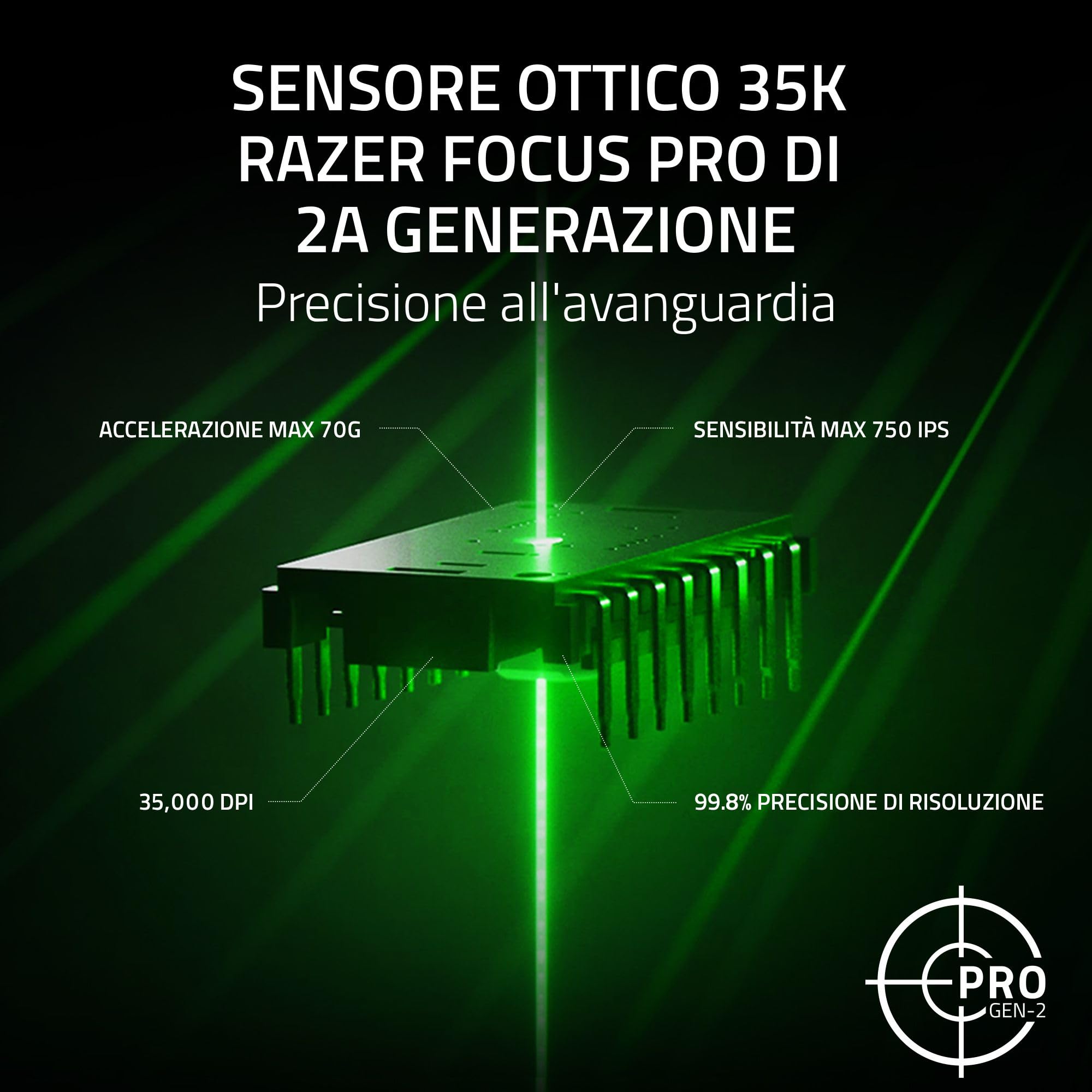 razer-basilisk-v3-pro-mouse-gaming-wireless-con-rotellina-hyperscroll-sensore-fo image 3