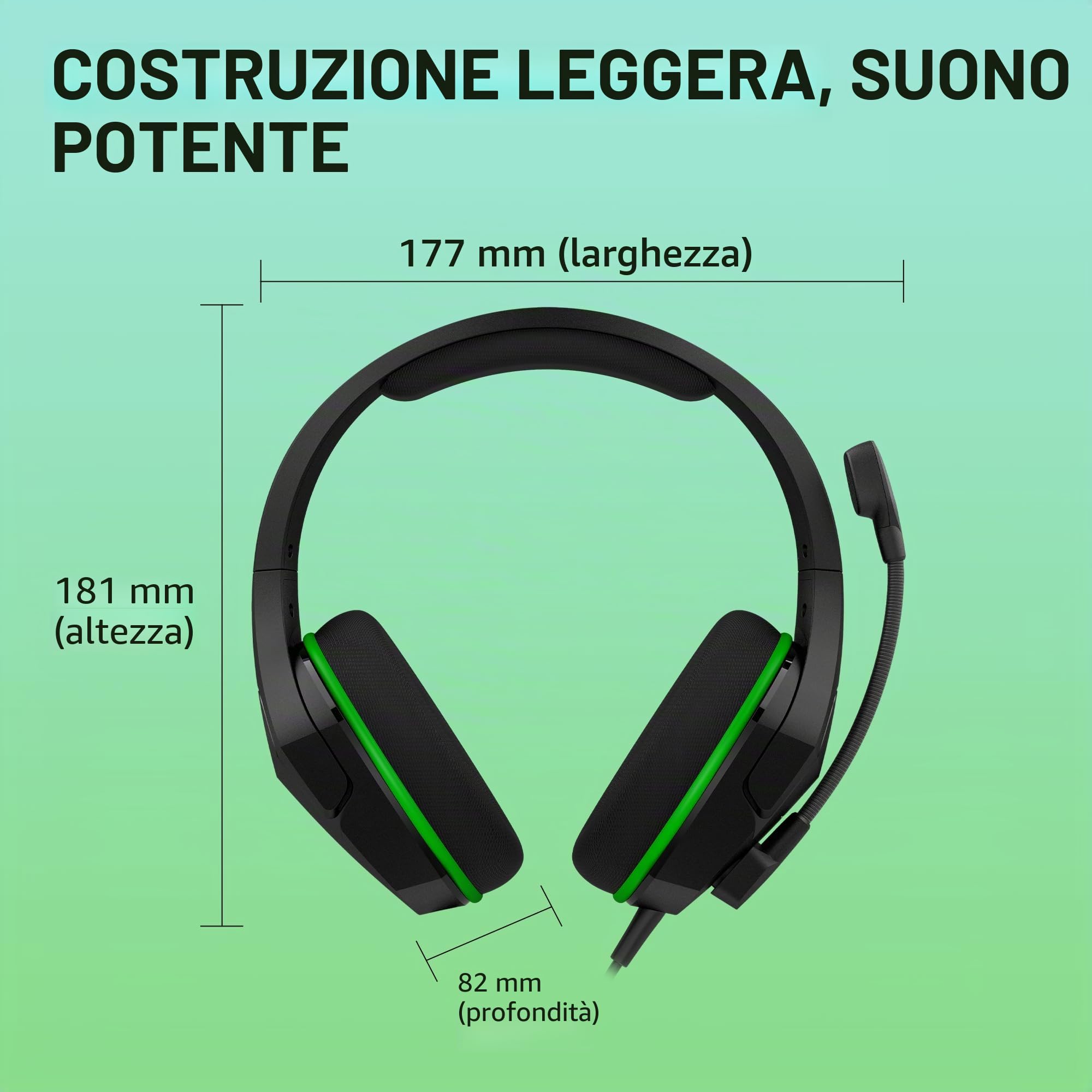 hp-hyperx-cloudx-stinger-core-cuffie-da-gaming-cablate-3-5-mm-con-licenza-uffici image 8