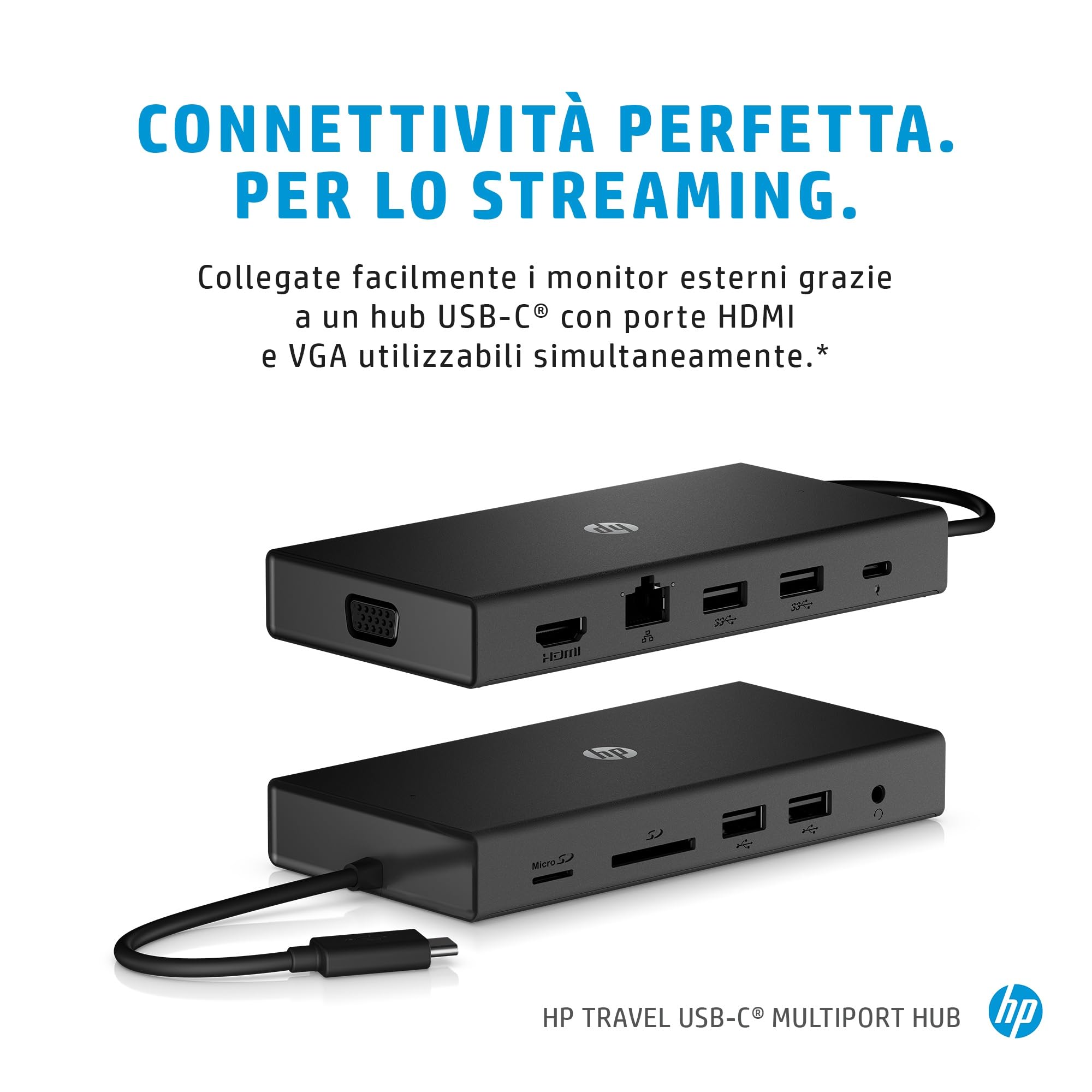 hp-travel-usb-c-multi-port-hub-da-viaggio-a-6-porte-con-power-delivery-hdmi-vga- image 5