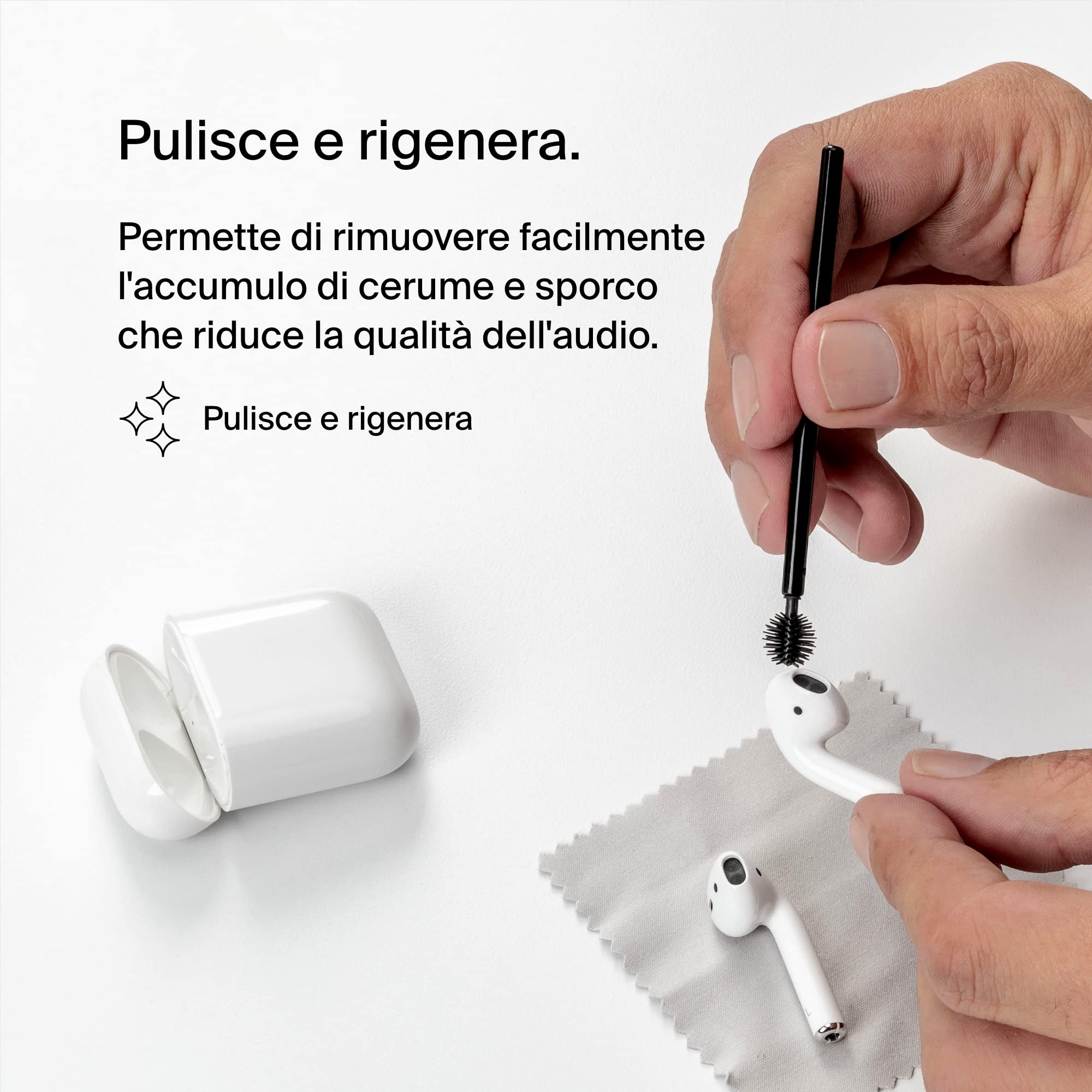 belkin-kit-di-pulizia-per-airpods-set-rapido-e-sicuro-che-rimuove-cerume-e-sporc image 2