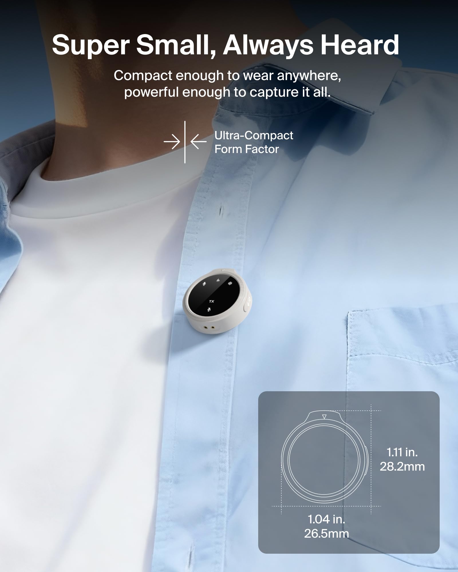 belkin-stage-microfono-wireless-a-clip-2-lavalier-omnidirezionali-24bit-48khz-36 image 2