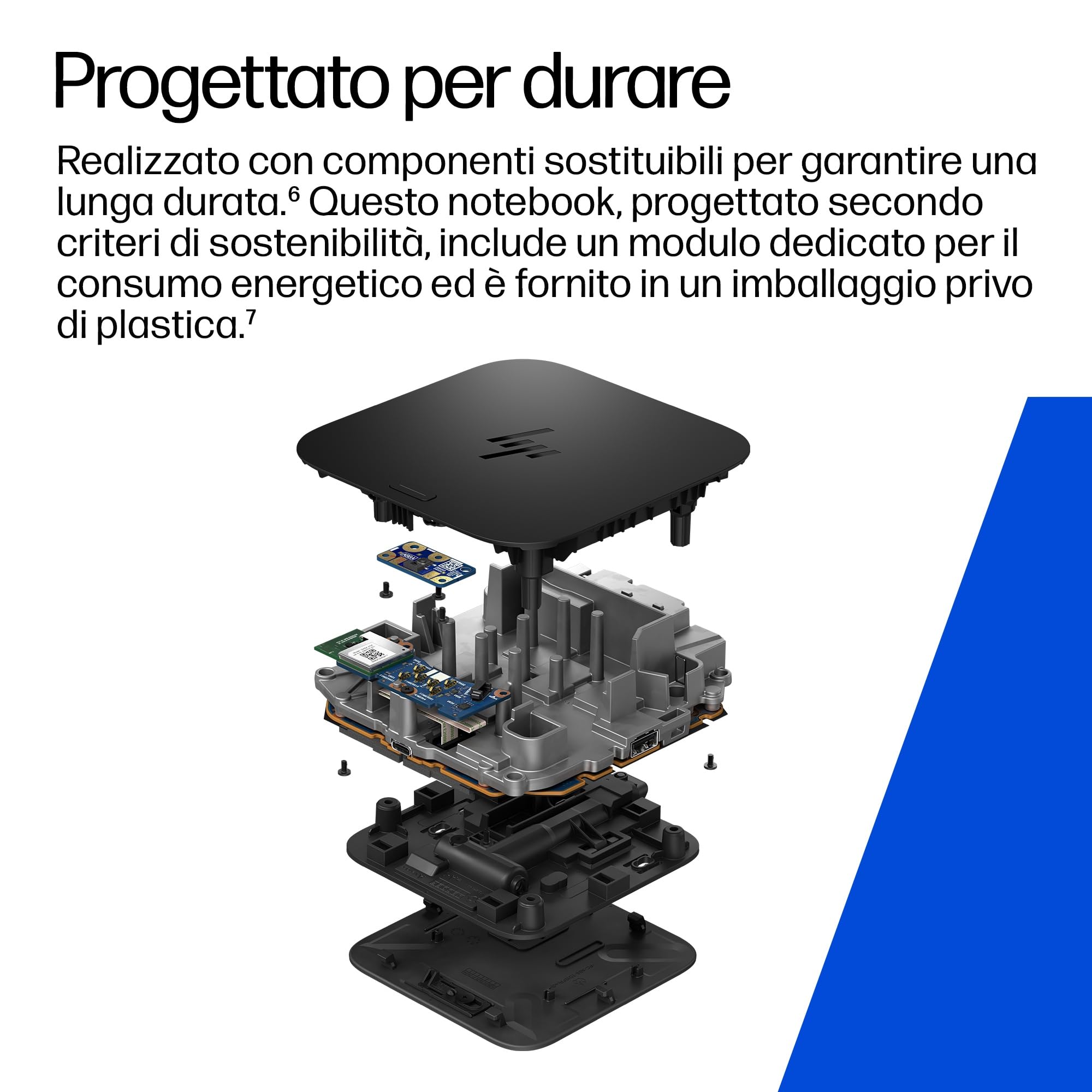hp-usb-c-100w-g6-docking-station-multiporta-con-2-cavi-usb-c-hdmi-2-1-2x-display image 4