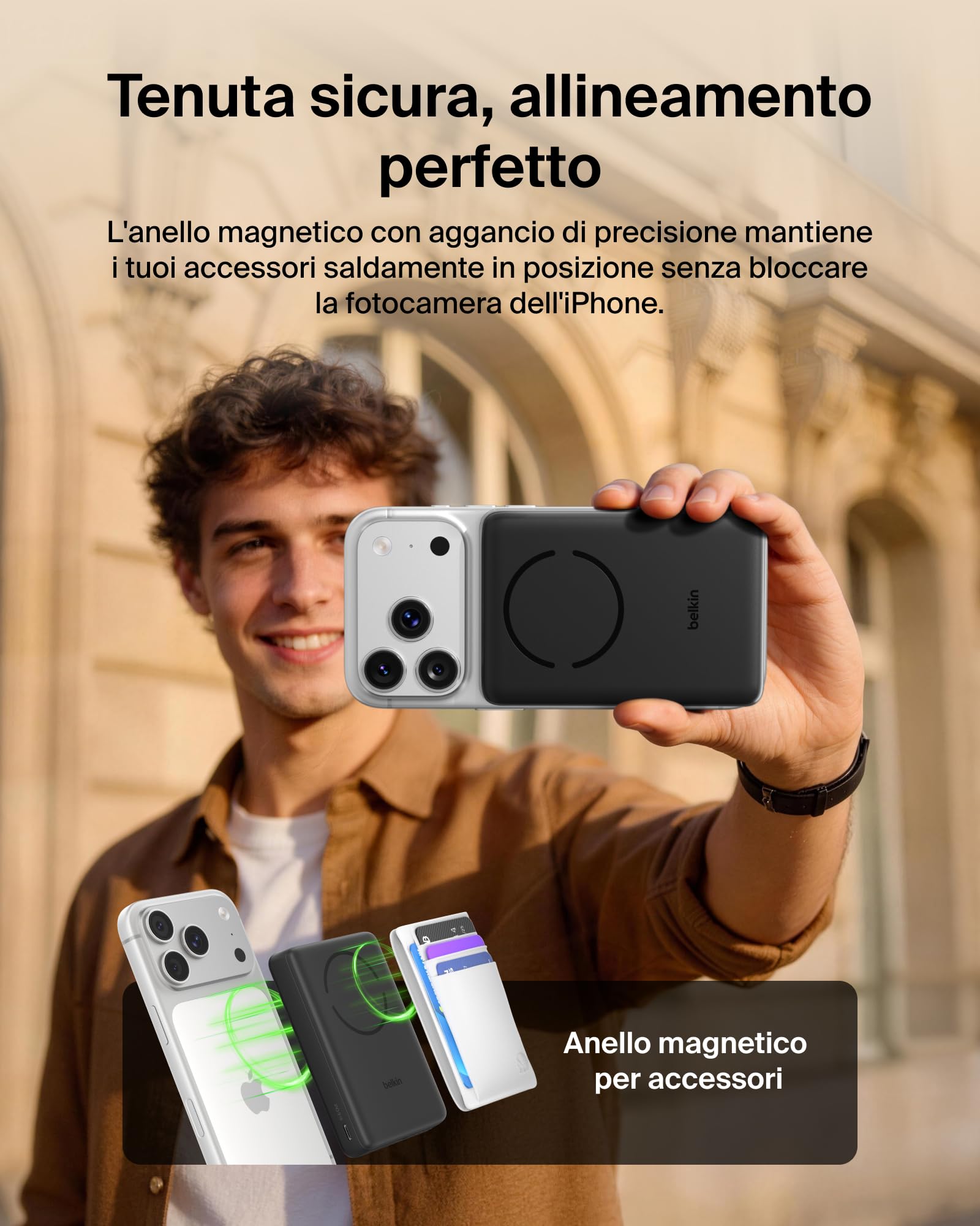 belkin-boostcharge-power-bank-10-000-mah-magnetico-qi2-7-5w-ultra-sottile-con-an image 5