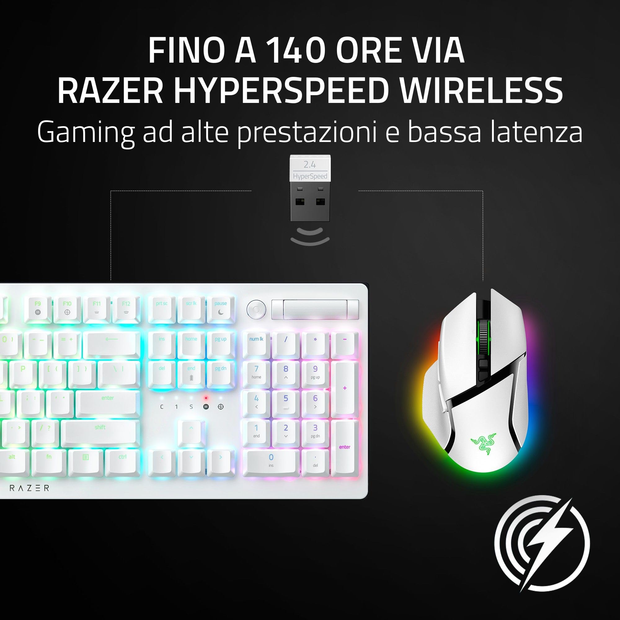 razer-basilisk-v3-pro-mouse-gaming-wireless-con-rotellina-hyperscroll-sensore-fo image 5