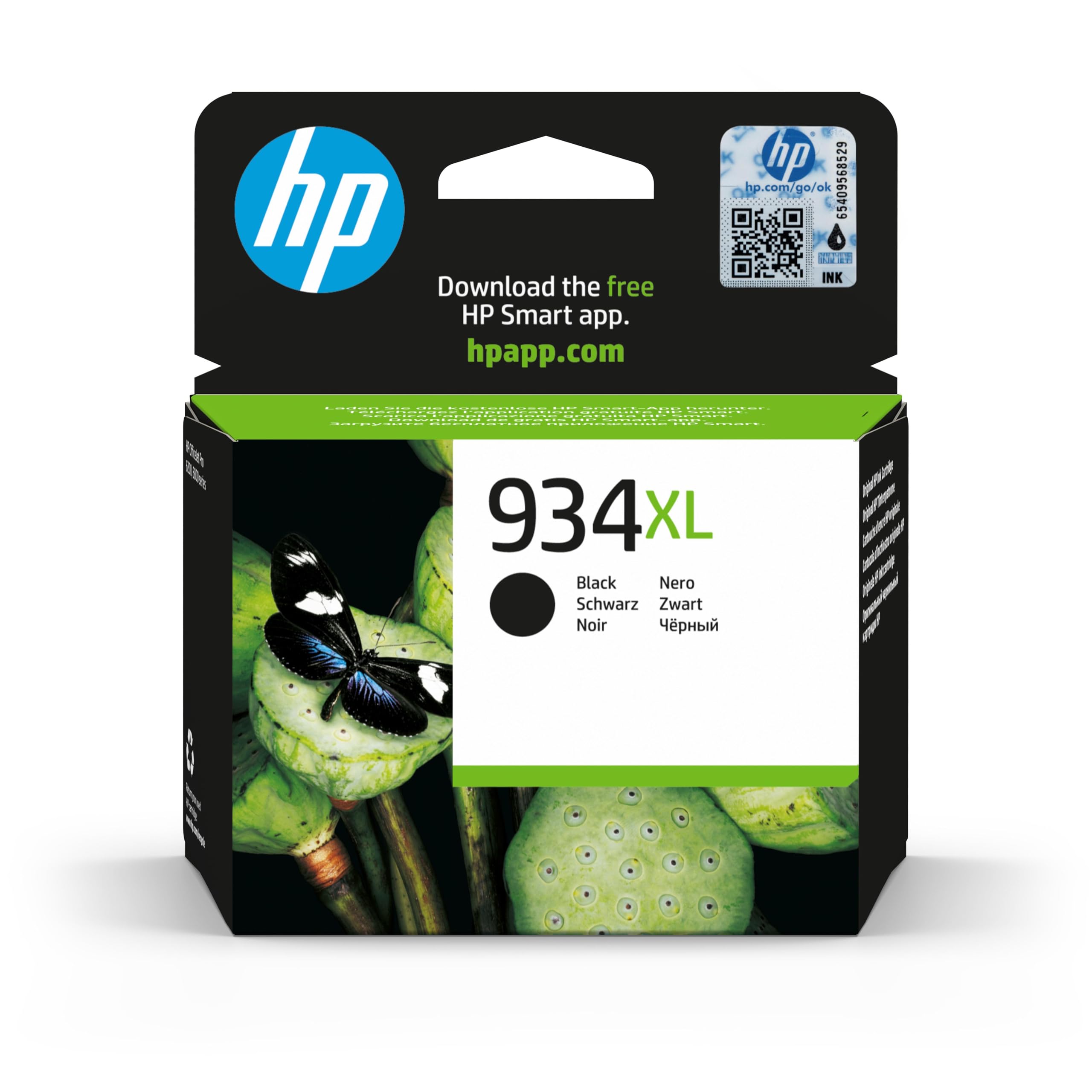 hp-934xl-nero-c2p23ae-cartuccia-originale-alta-capacit-1000-pagine-per-officejet image 1