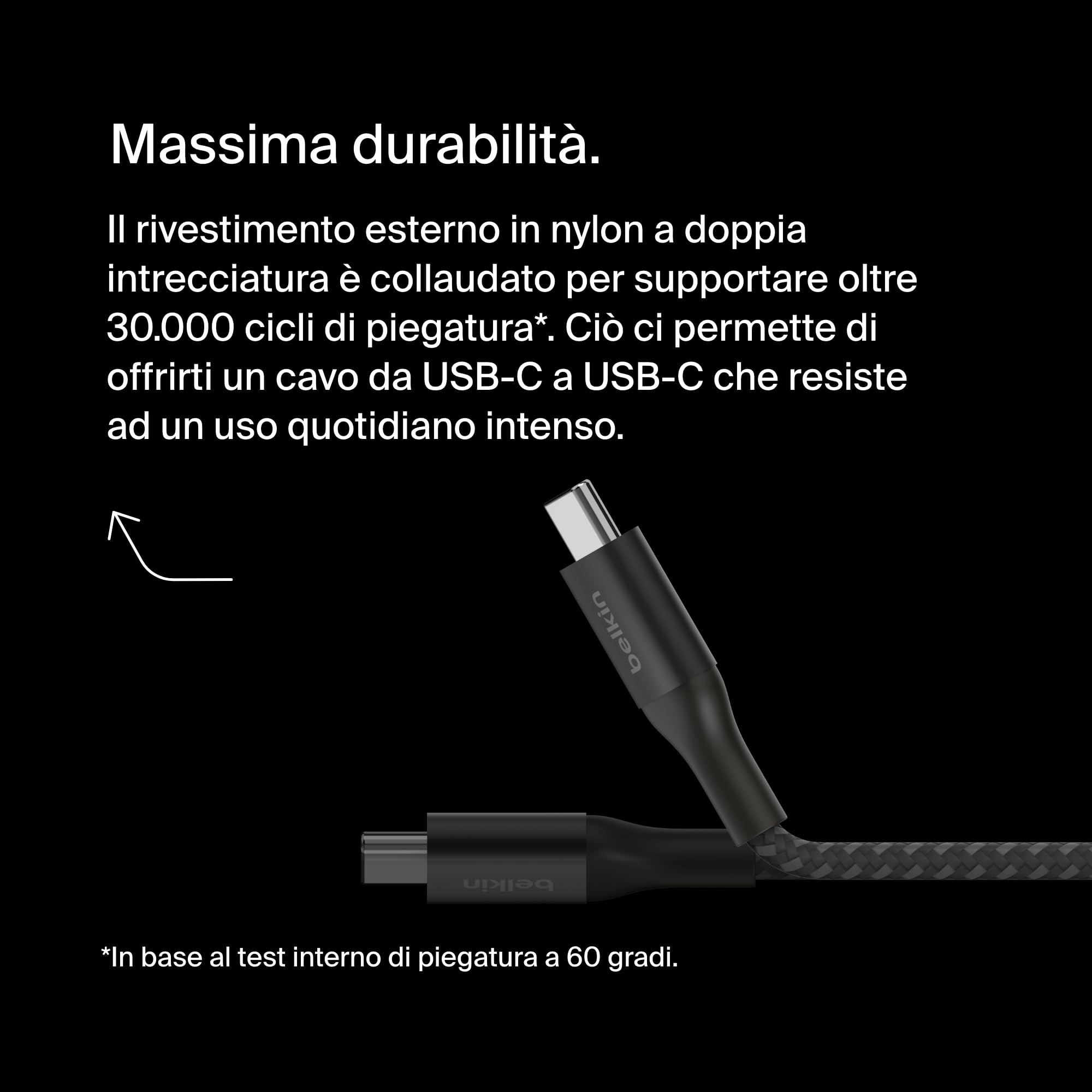 belkin-boostcharge-cavo-usb-c-a-usb-c-240-w-power-delivery-certificato-usb-if-ca image 2