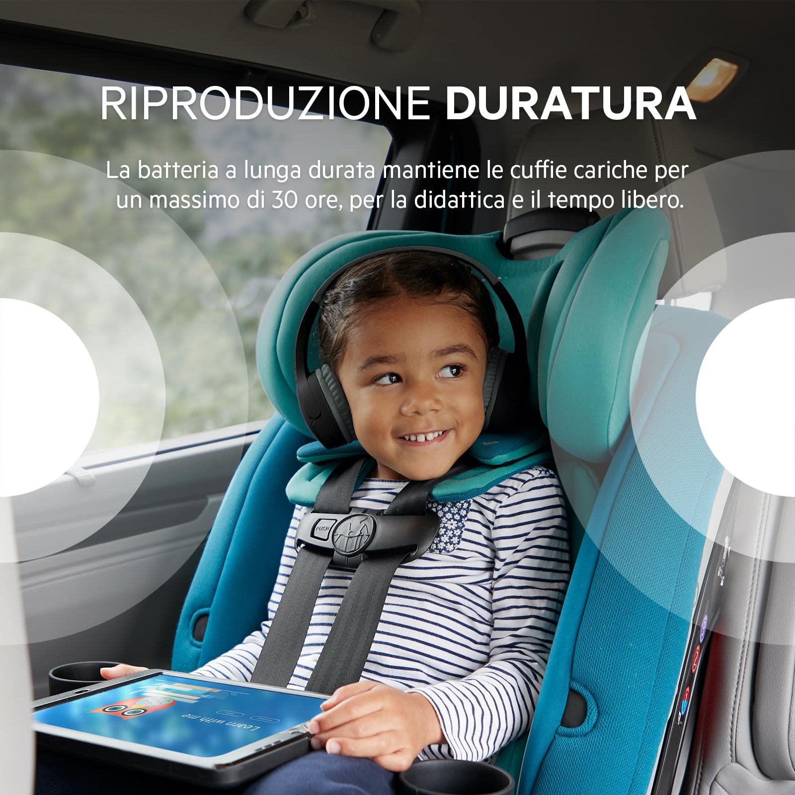 belkin-soundform-mini-cuffie-wireless-bluetooth-per-bambini-30-ore-limite-85-db- image 4