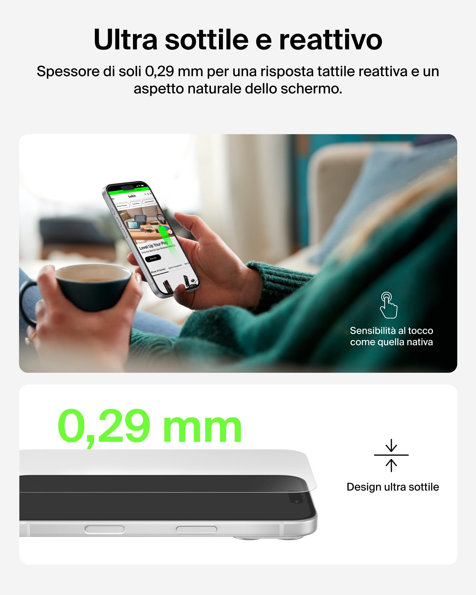 belkin-screenforce-invisiglass-pellicola-protettiva-in-vetro-per-iphone-17-pro-m image 5