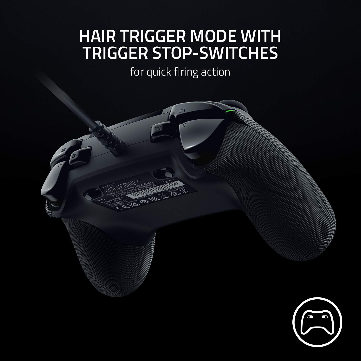 razer-wolverine-v2-controller-cablato-per-xbox-series-x-s-xbox-one-e-pc-con-2-pu image 6