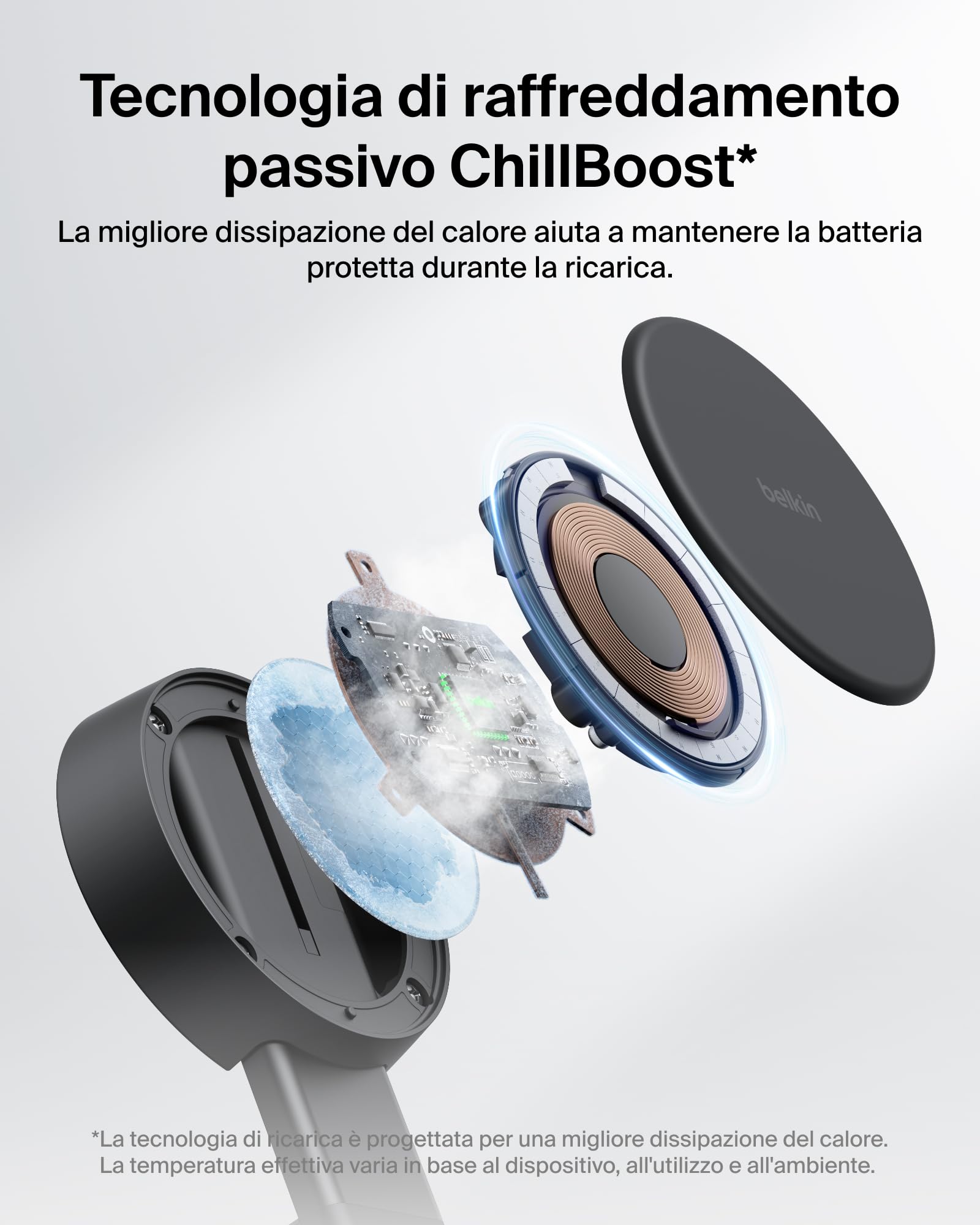 belkin-ultracharge-pro-caricatore-wireless-magnetico-2-in-1-qi2-25w-magsafe-per- image 3