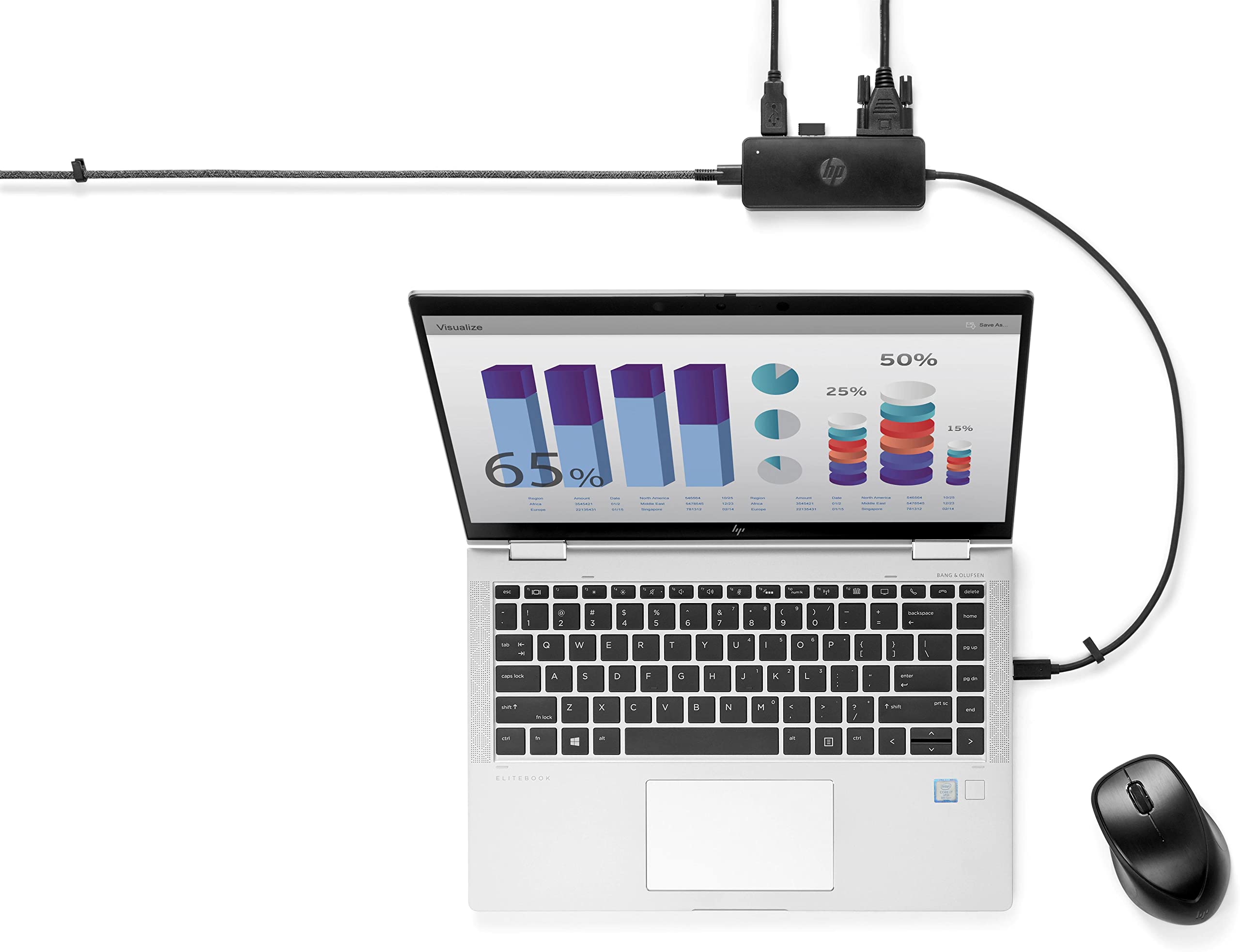 hp-usb-c-travel-hub-g2-docking-station-portatile-con-hdmi-vga-e-2-porte-usb-alim image 6