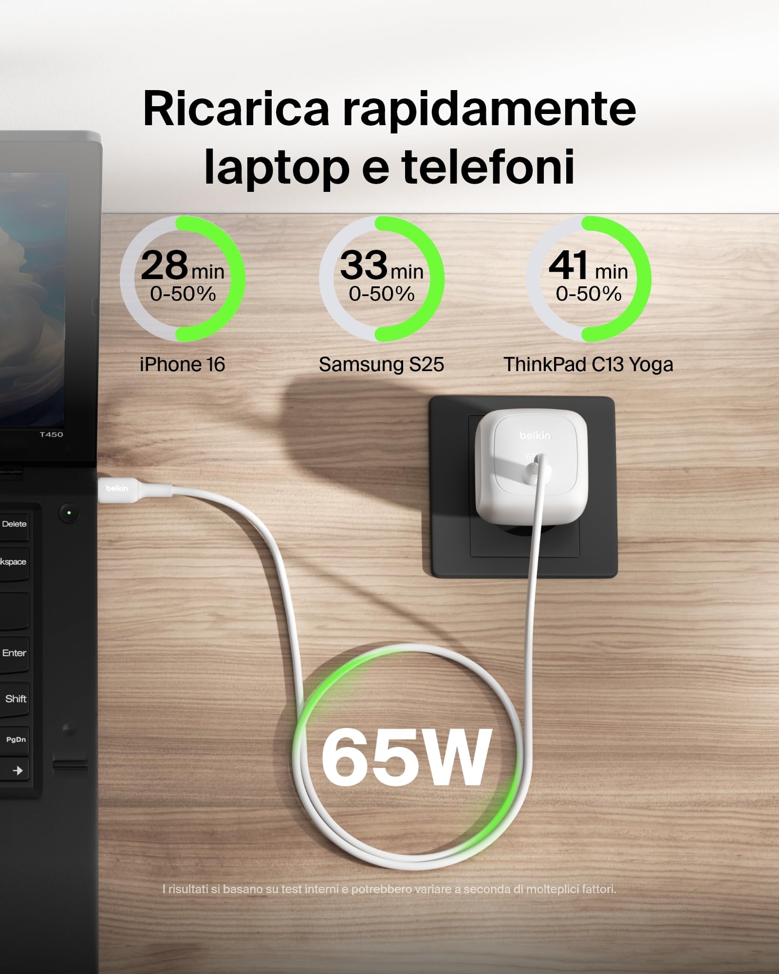 belkin-caricatore-usb-c-da-muro-65w-ricarica-rapida-pd-3-1-per-iphone-16-15-14-1 image 2