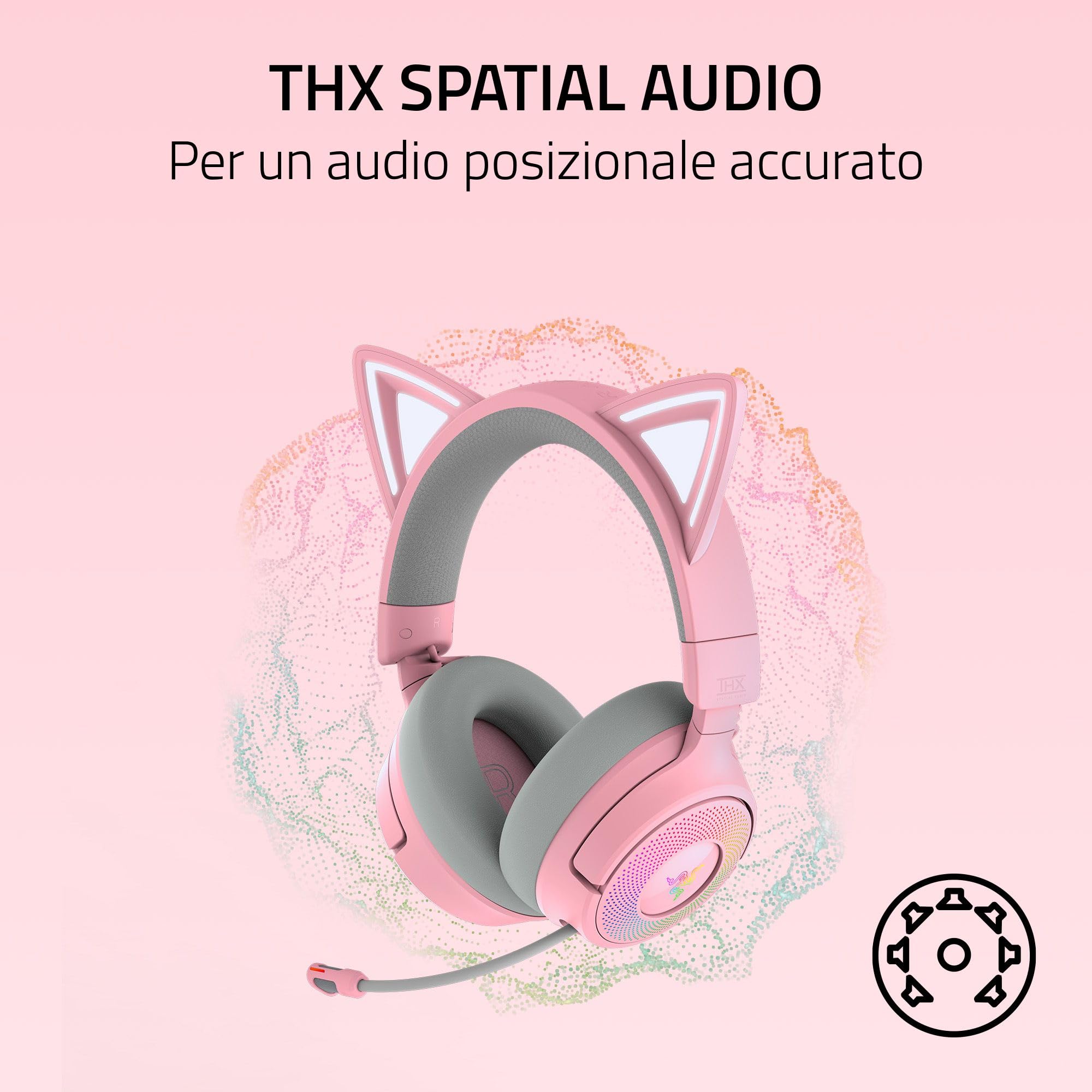 razer-kraken-kitty-v3-pro-cuffie-da-gioco-wireless-rgb-con-orecchie-di-gatto-chr image 6