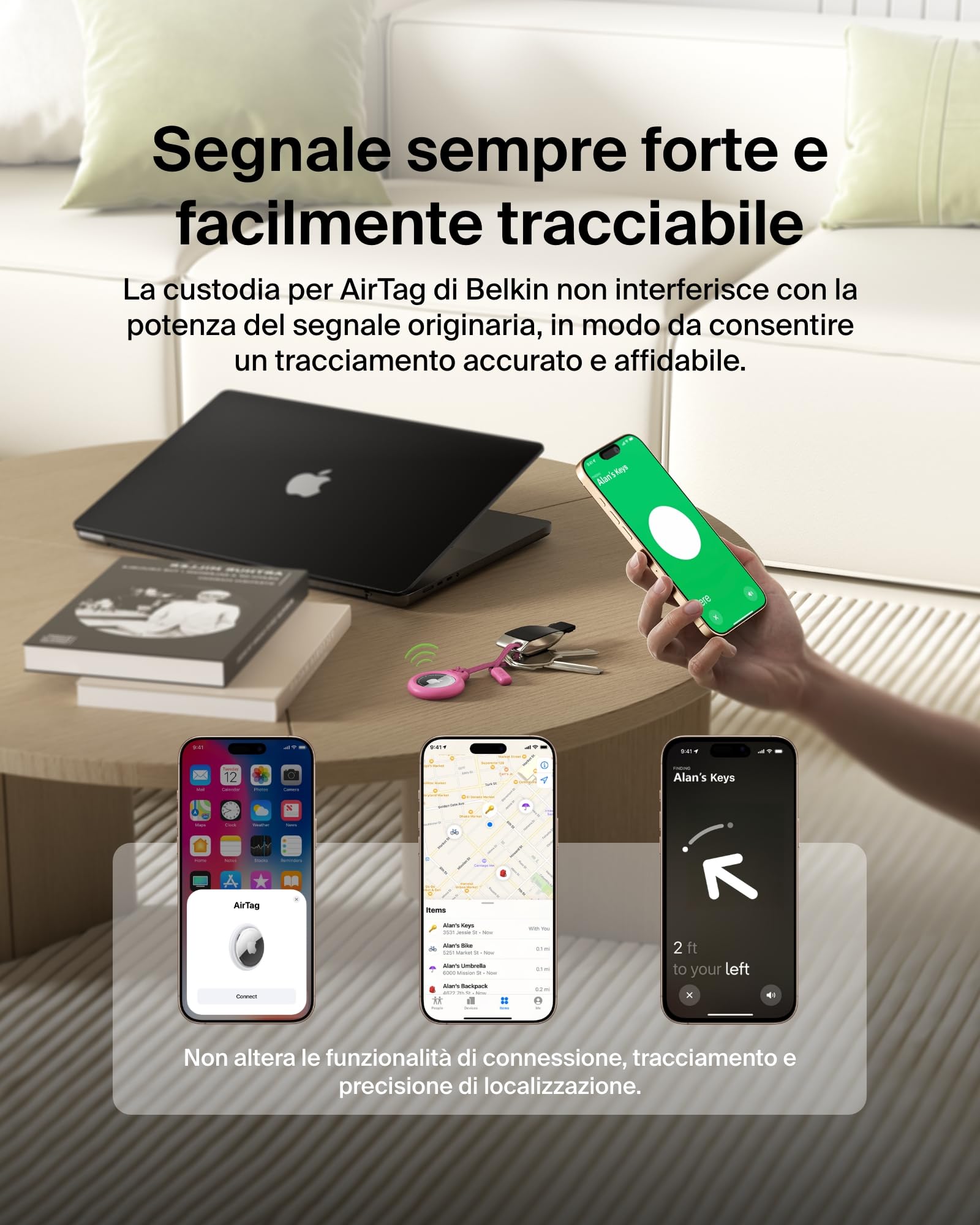 belkin-secure-holder-con-laccetto-custodia-protettiva-antigraffio-per-apple-airt image 6