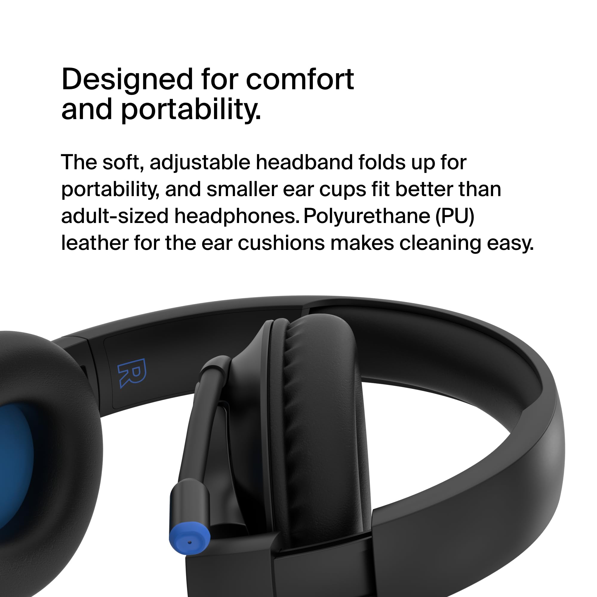 belkin-soundform-inspire-cuffie-wireless-over-ear-bluetooth-per-bambini-microfon image 5