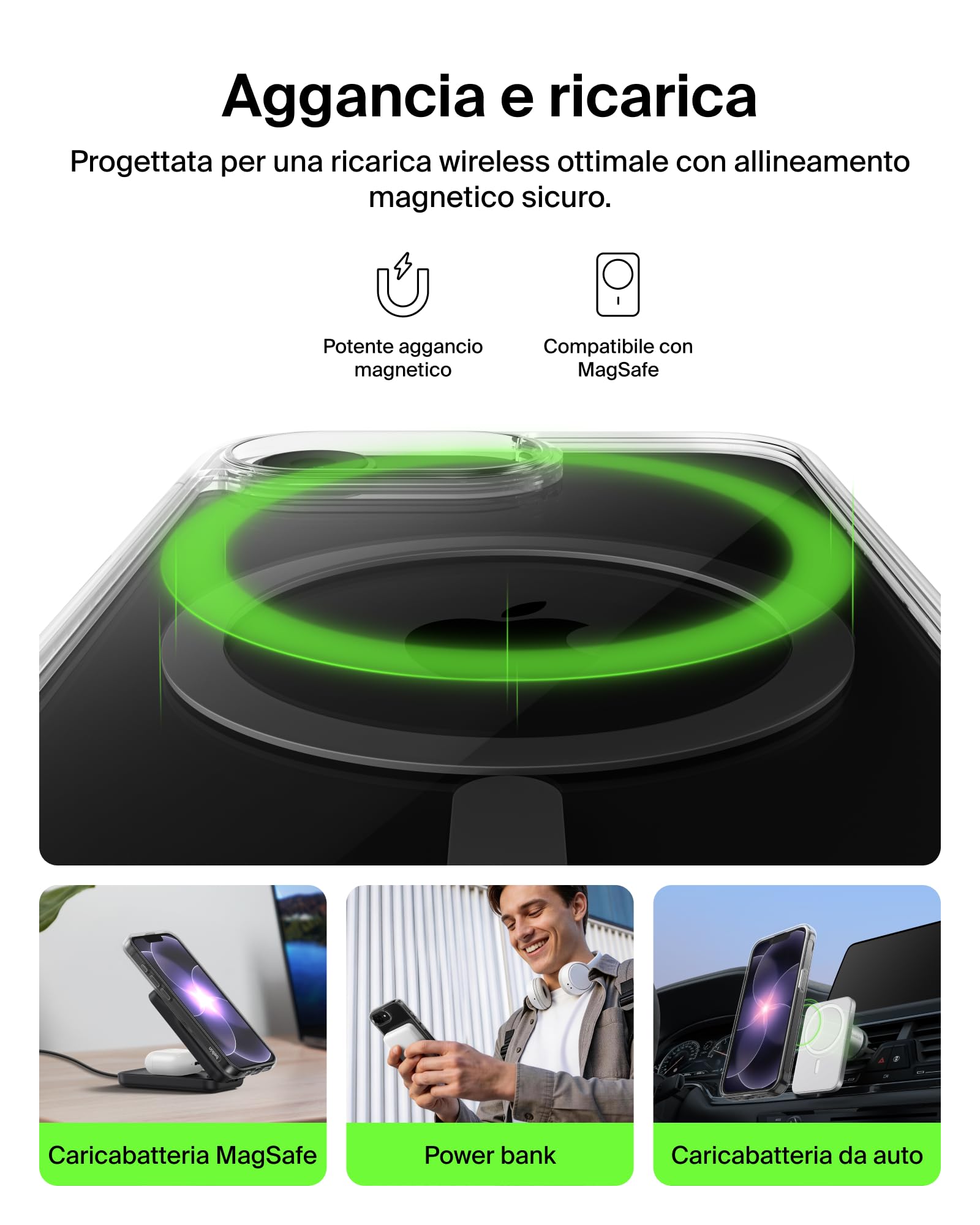belkin-sheerforce-clear-lite-cover-magnetica-trasparente-per-iphone-17e-e-iphone image 5