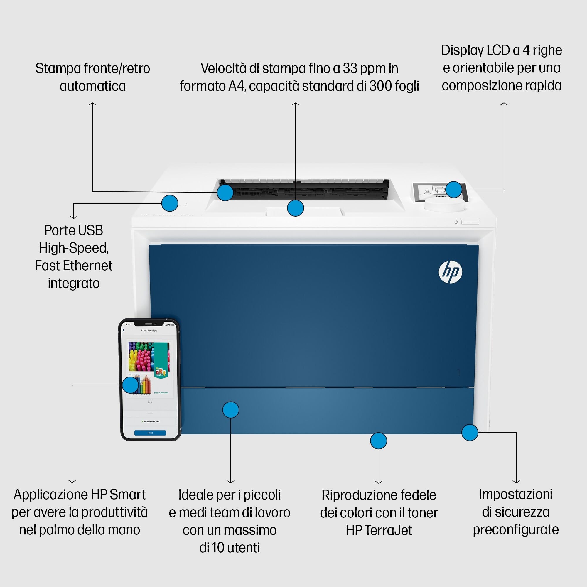 hp-color-laserjet-pro-4202dn-stampante-laser-colore-a4-singola-funzione-duetto-a image 6