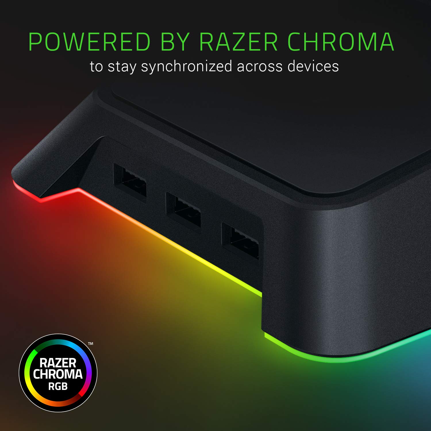 razer-base-station-chroma-supporto-per-cuffie-con-hub-usb-a-3-porte-e-illuminazi image 4