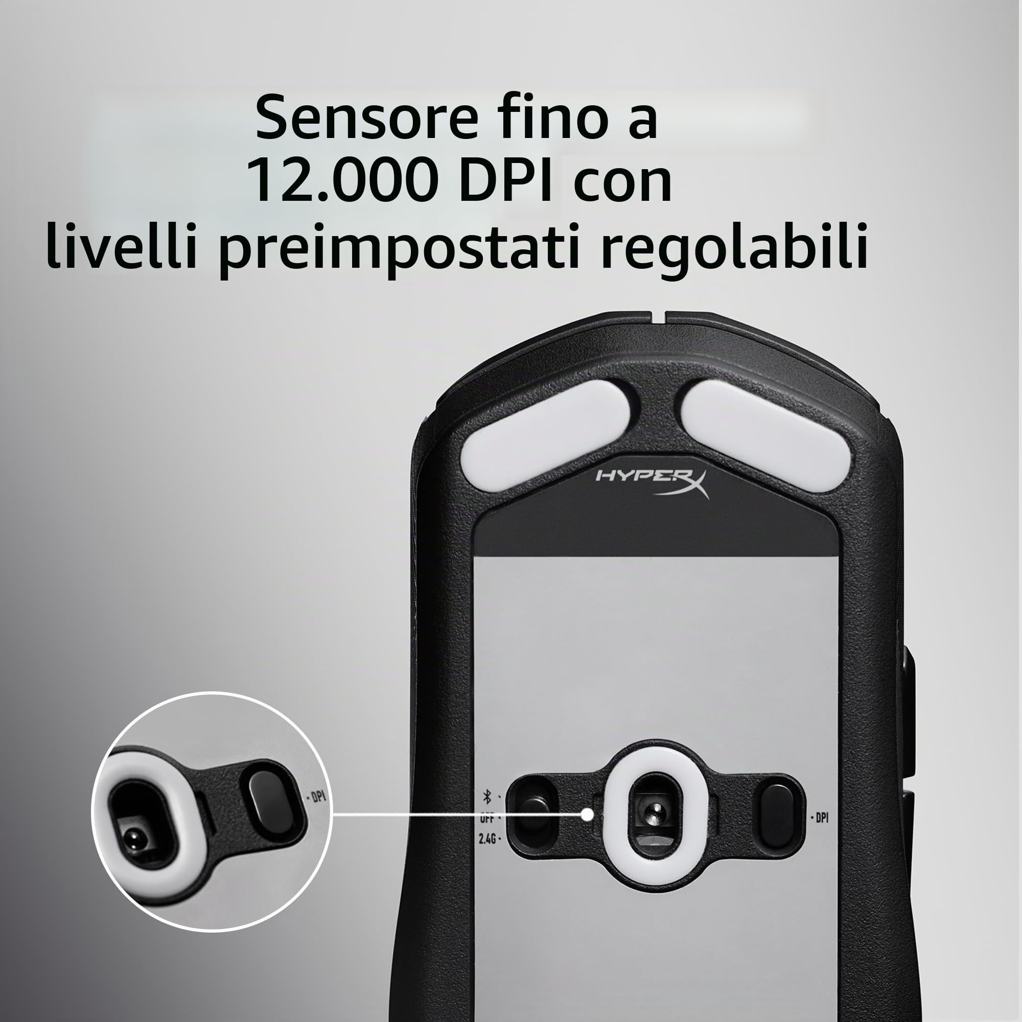 hyperx-hp-pulsefire-fuse-mouse-gaming-wireless-dual-wireless-fino-a-85-ore-con-a image 5