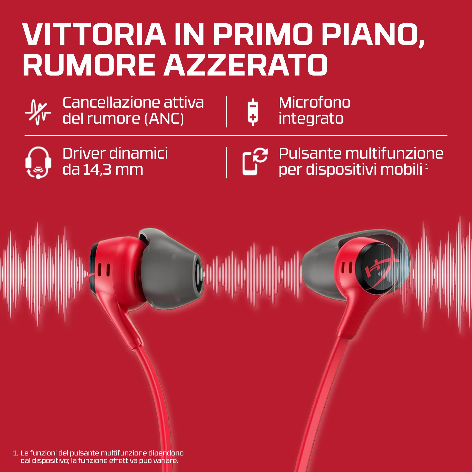 hyperx-cloud-earbuds-ii-auricolari-gaming-in-ear-con-microfono-4-misure-gommini- image 3