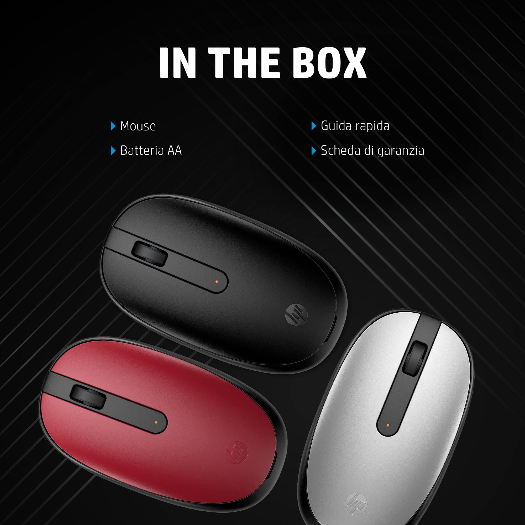 hp-240-empire-wireless-mouse-wireless-ambidestro-con-sensore-ottico-1600-dpi-blu image 6