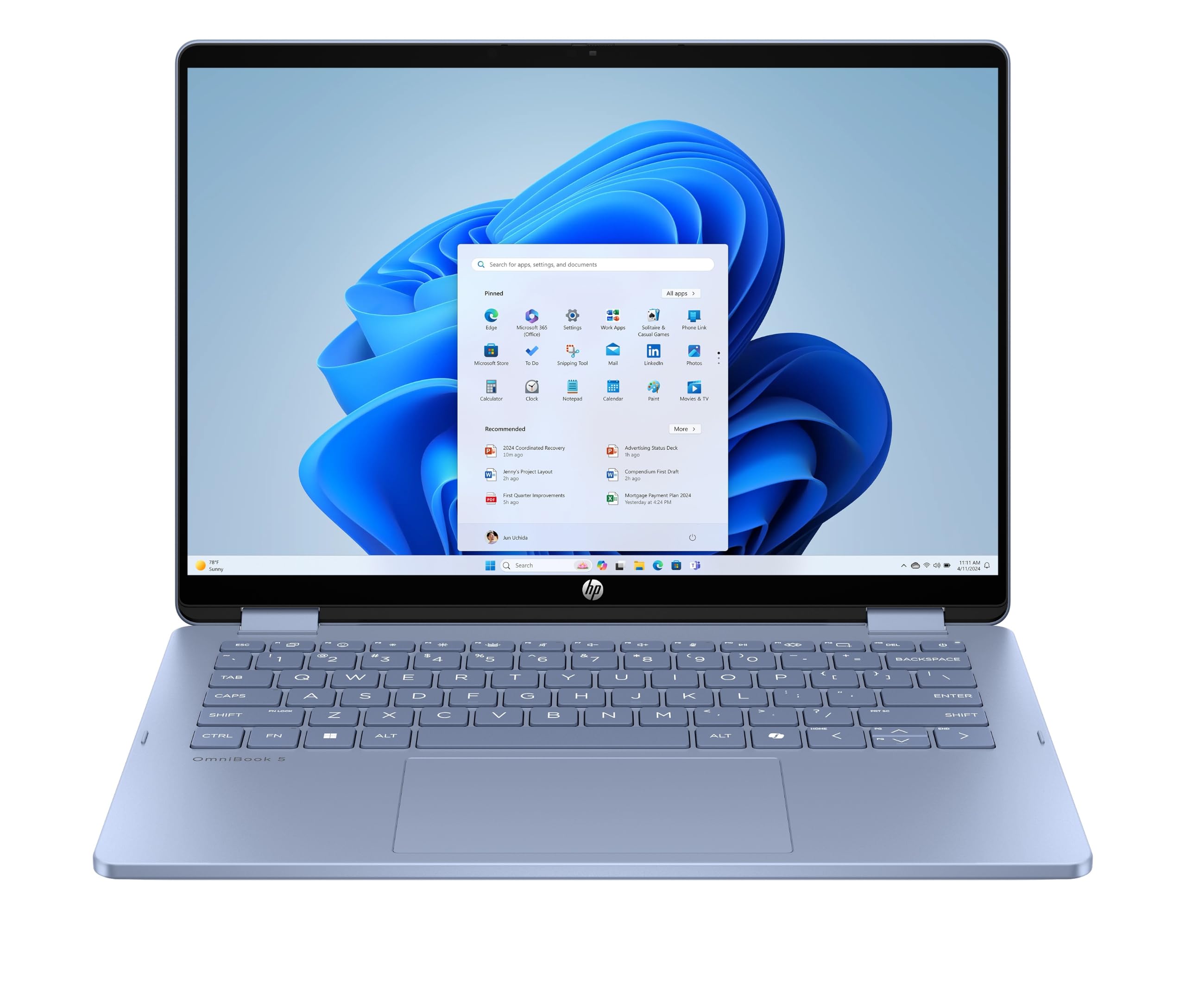 hp-omnibook-5-flip-x360-14-fp0004slx-notebook-convertibile-touch-14-2k-intel-cor image 2