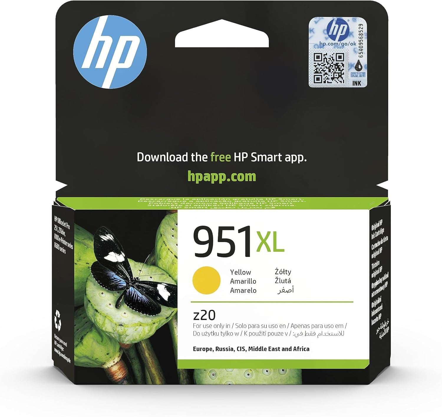 hp-951xl-cn048ae-cartuccia-originale-gialla-alta-capacit-1500-pagine-per-stampan image 1