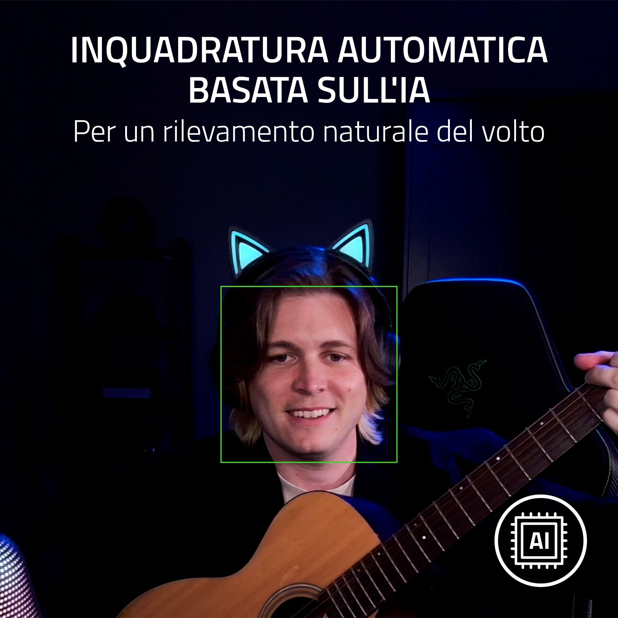 razer-kiyo-v2-webcam-4k-30-fps-per-streaming-con-inquadratura-automatica-ia-hdr- image 5