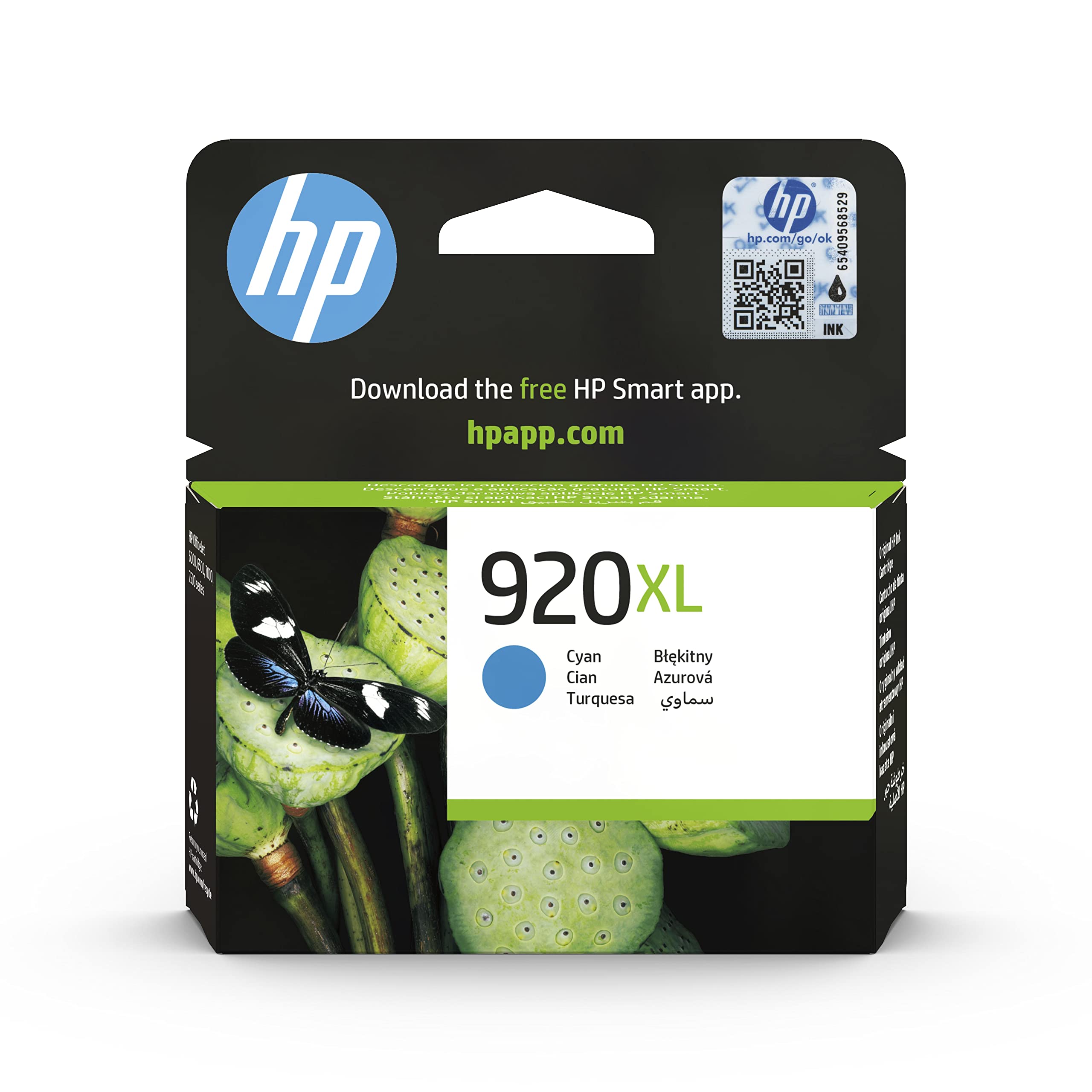 hp-920xl-cd972ae-cartuccia-ink-originale-ciano-da-700-pagine-per-hp-officejet-se image 1