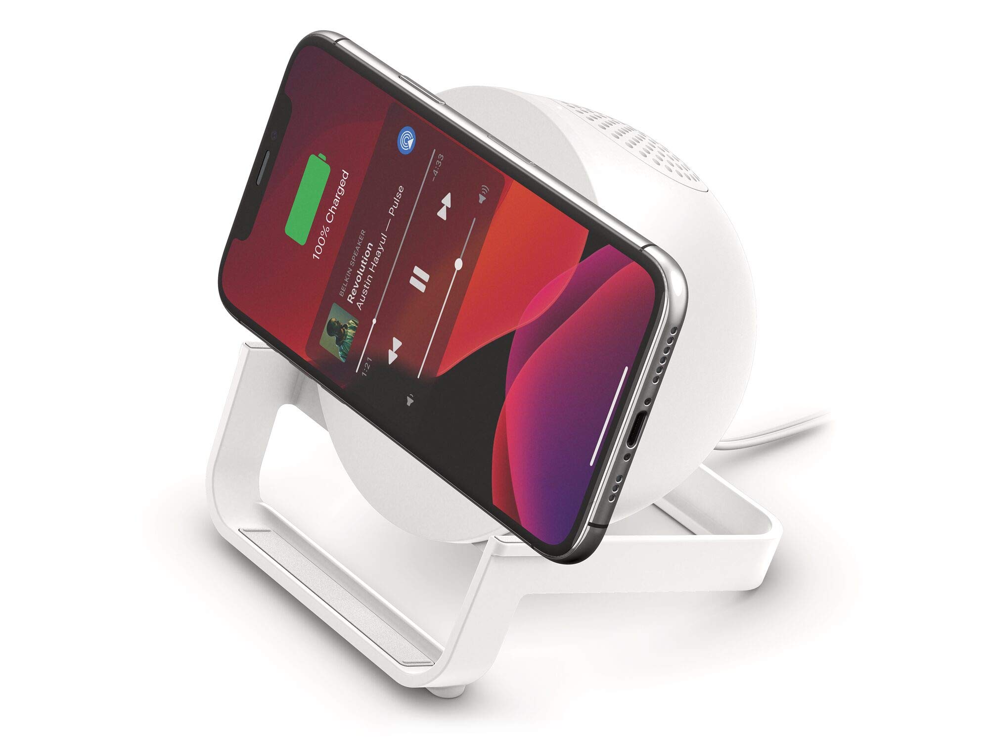 belkin-soundform-charge-altoparlante-bluetooth-con-supporto-di-ricarica-wireless image 1