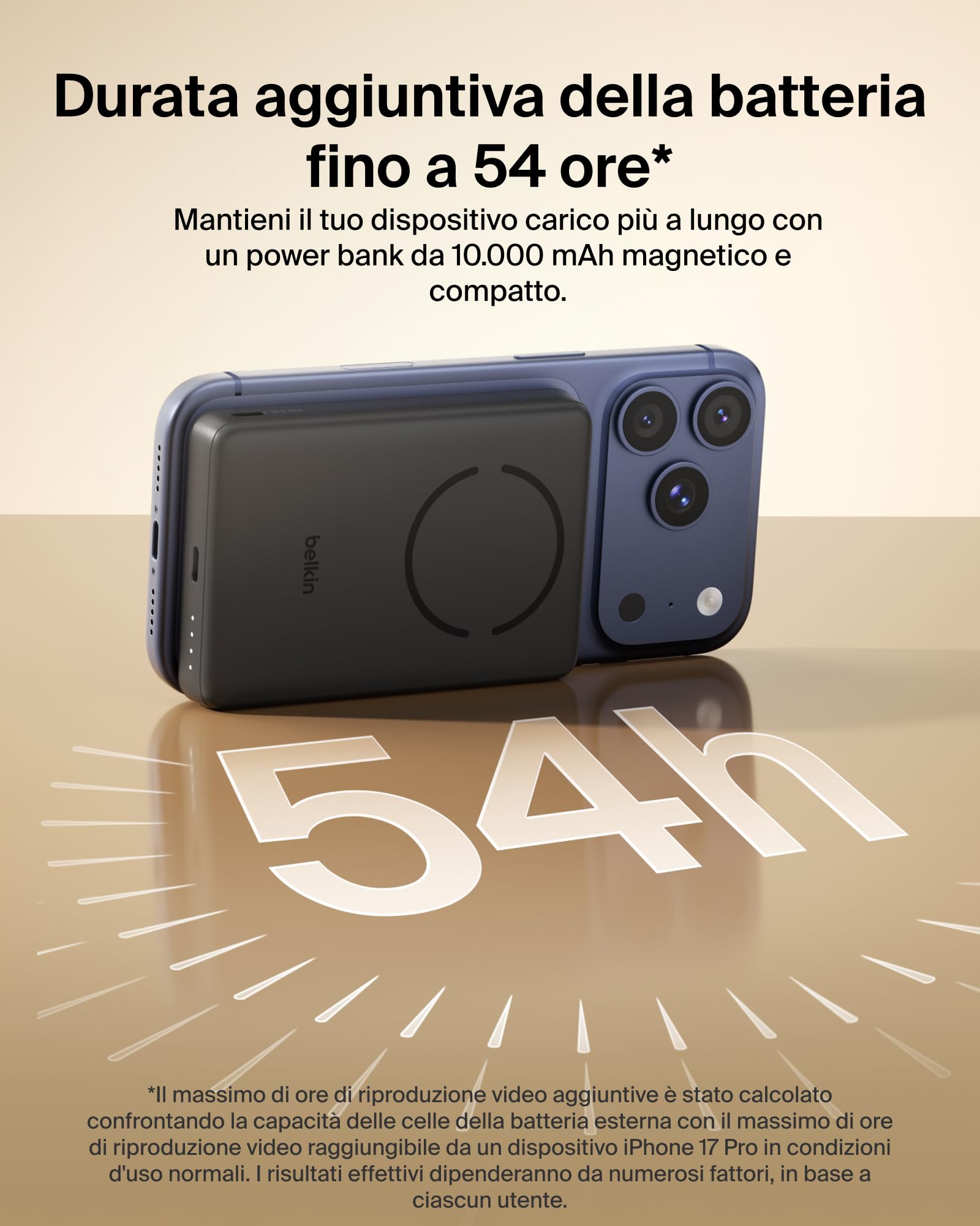 belkin-boostcharge-power-bank-magnetico-10000-mah-certificato-qi2-15w-sottile-co image 2