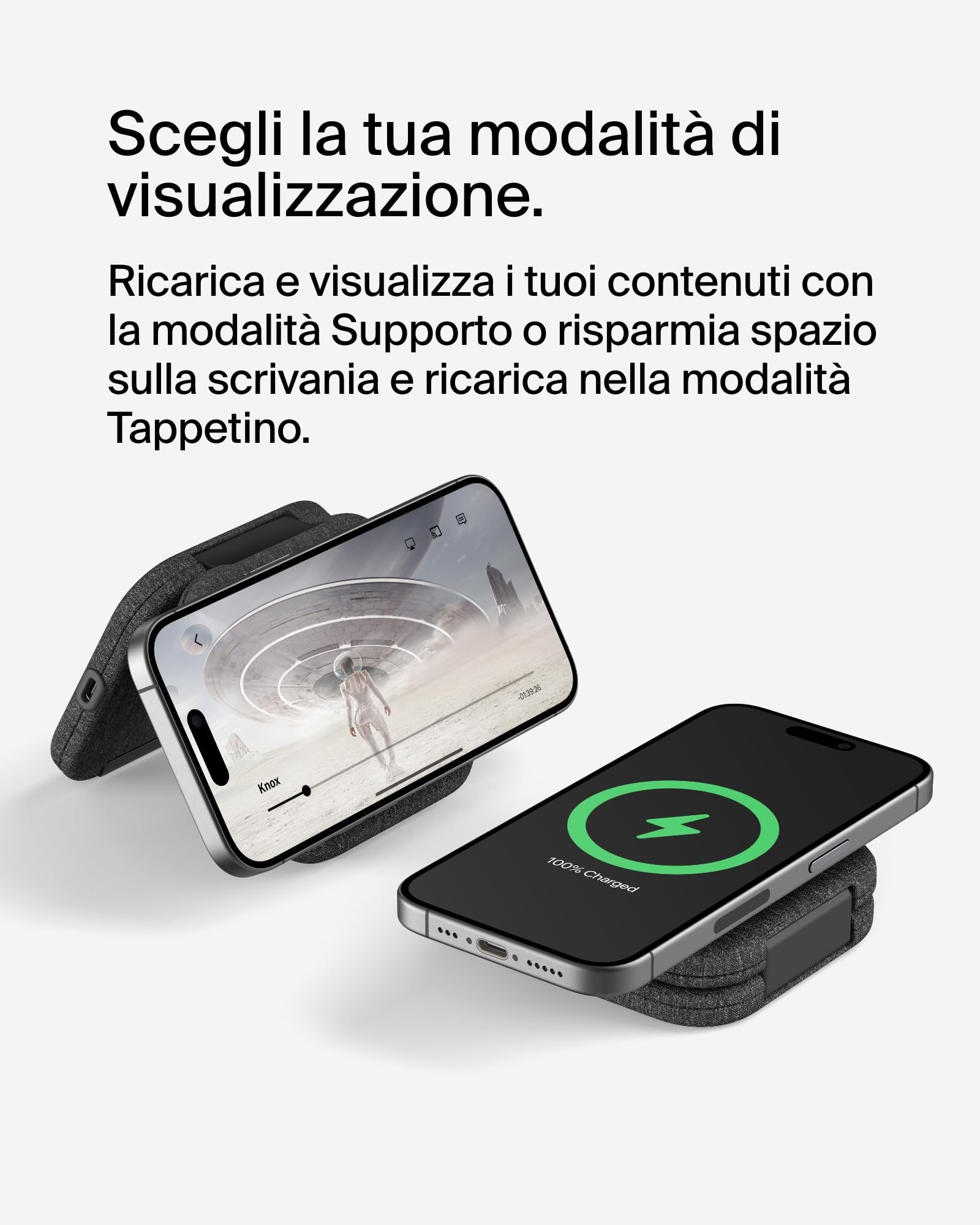 belkin-boostcharge-pro-2-in-1-tappetino-di-ricarica-magnetica-pieghevole-15w-qi2 image 6