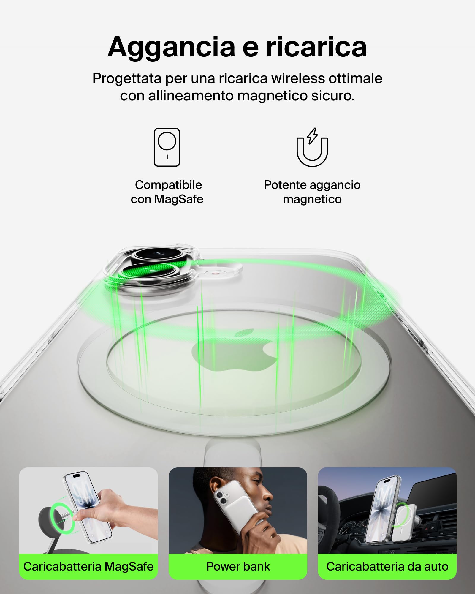 belkin-sheerforce-clear-cover-per-iphone-17-custodia-sottile-trasparente-compati image 5