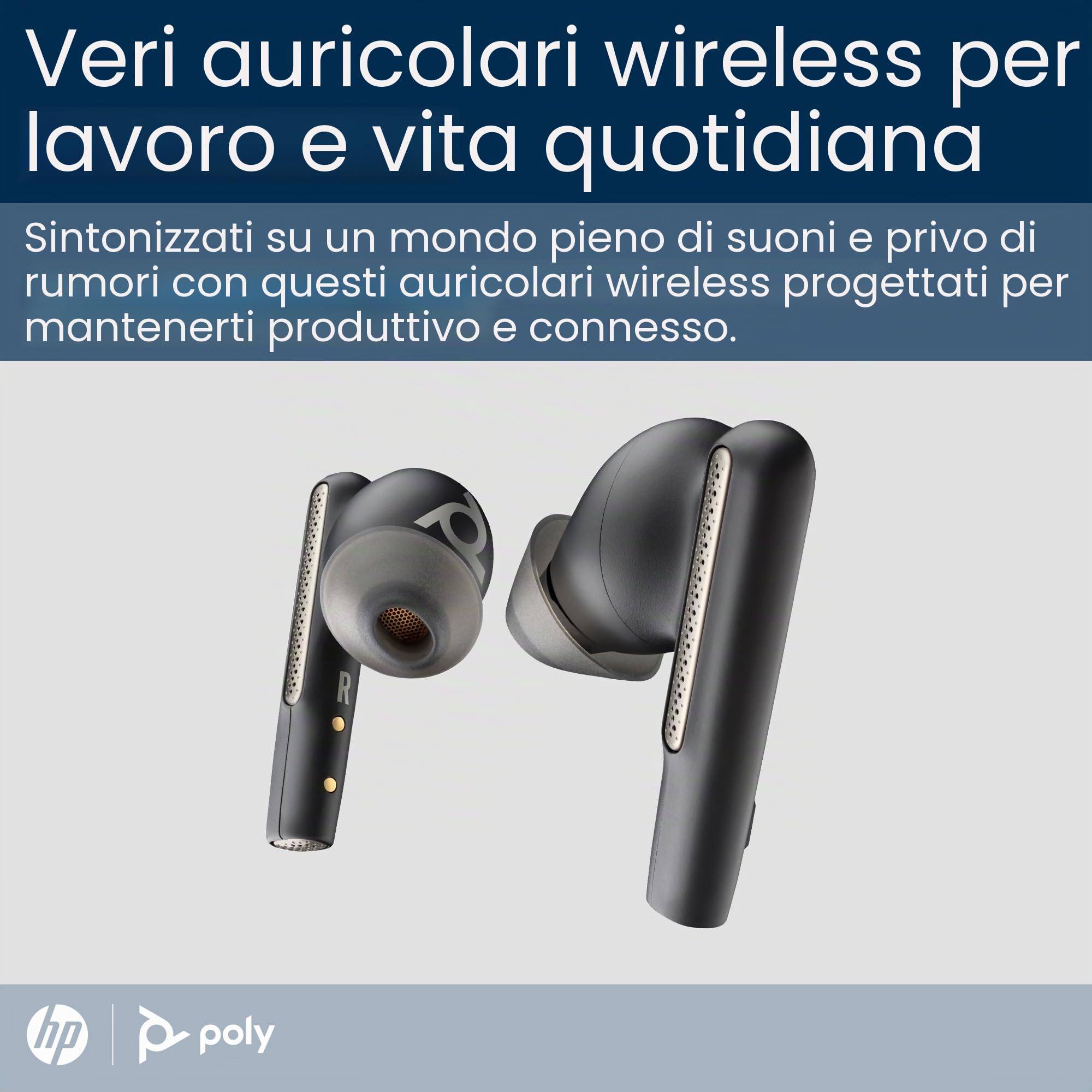 hp-poly-voyager-free-60-auricolari-true-wireless-bluetooth-5-3-con-anc-dongle-us image 2