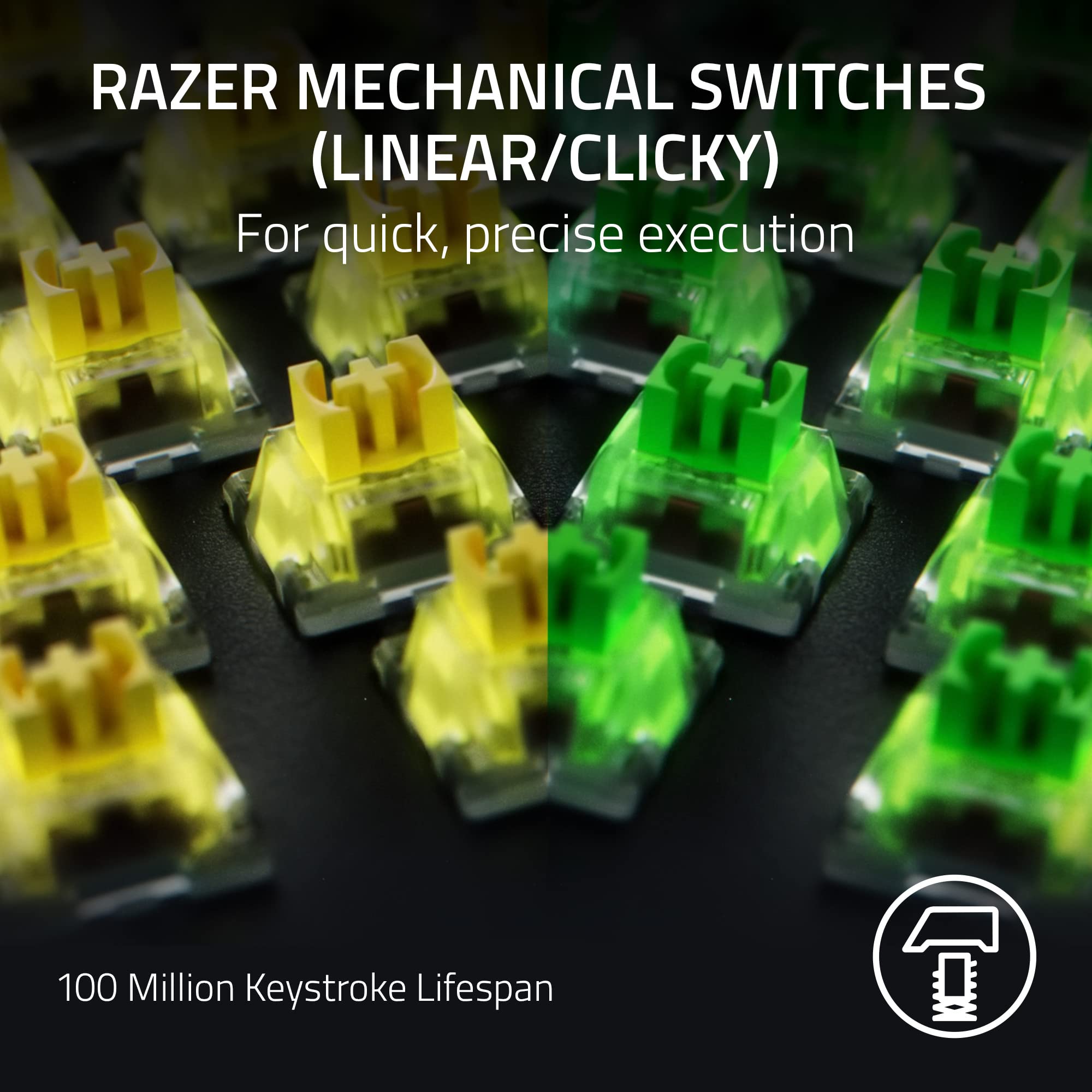 razer-blackwidow-v4-pro-tastiera-meccanica-gaming-pc-switch-verdi-clicky-ghiera- image 2