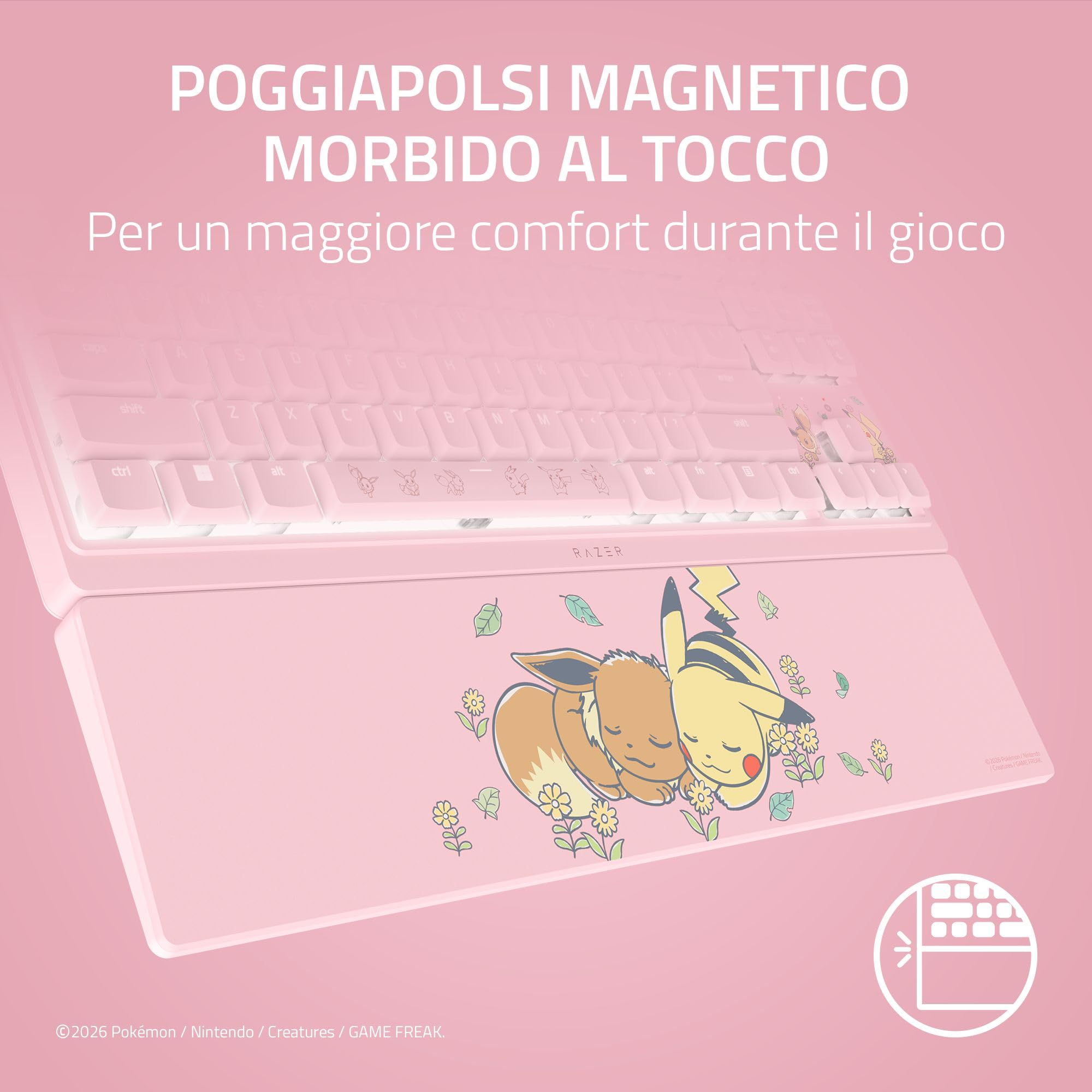 razer-ornata-v3-tenkeyless-pok-mon-pikachu-eevee-tastiera-da-gaming-compatta-mec image 6