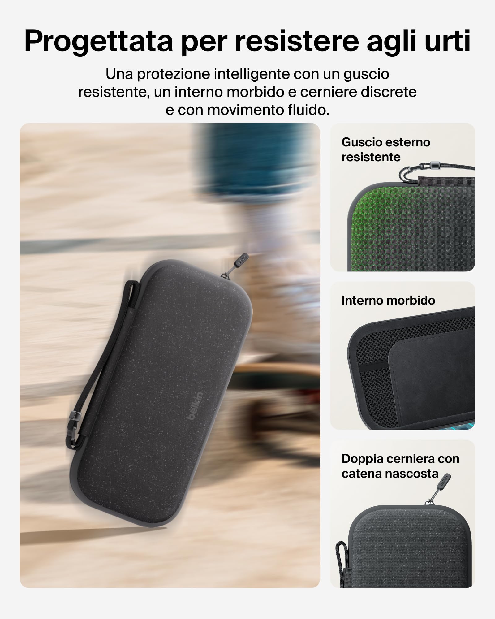 belkin-gaming-custodia-da-viaggio-rigida-per-nintendo-switch-2-con-scomparto-air image 6