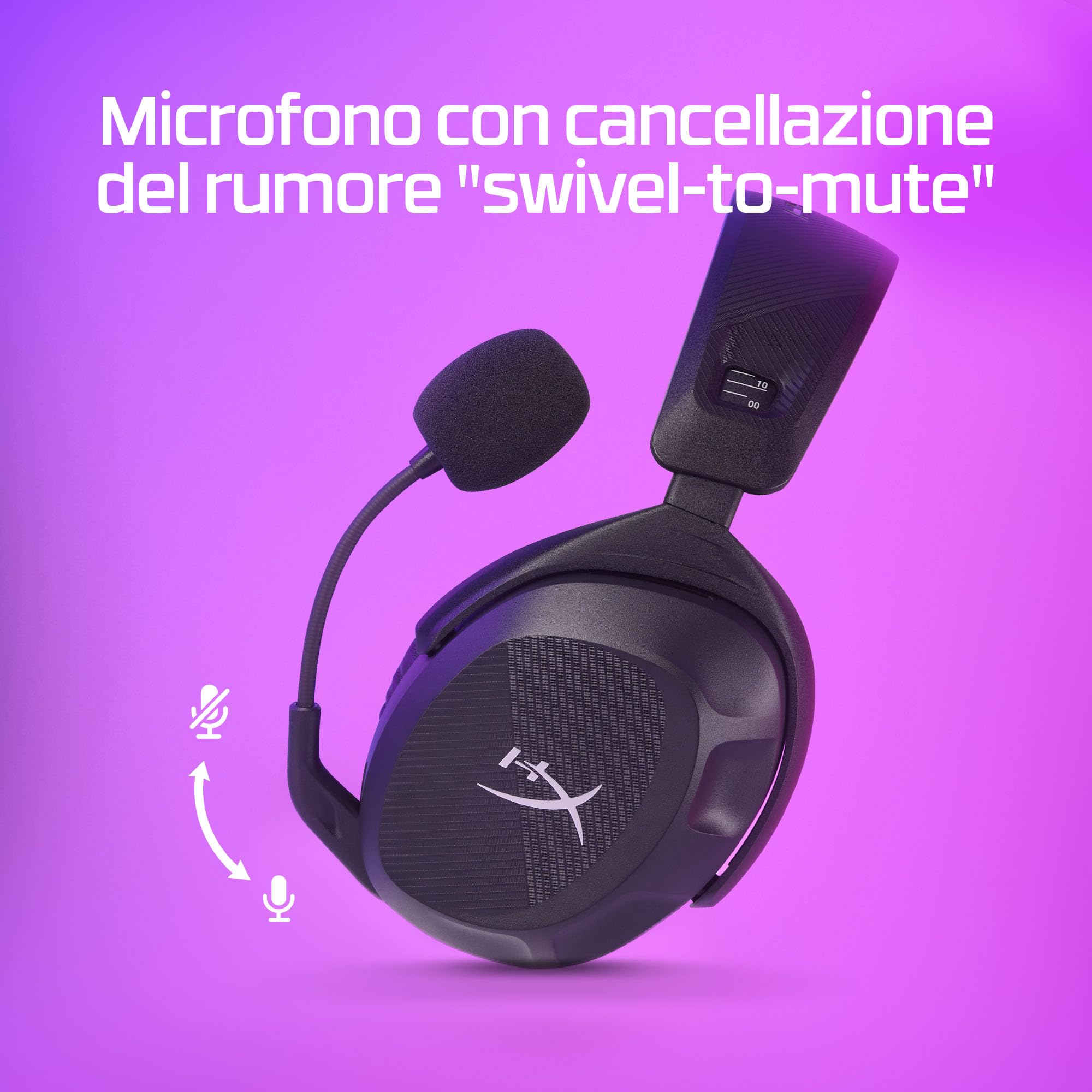 hyperx-cloud-stinger-ii-wireless-cuffie-da-gaming-senza-fili-2-4-ghz-con-dts-spa image 4